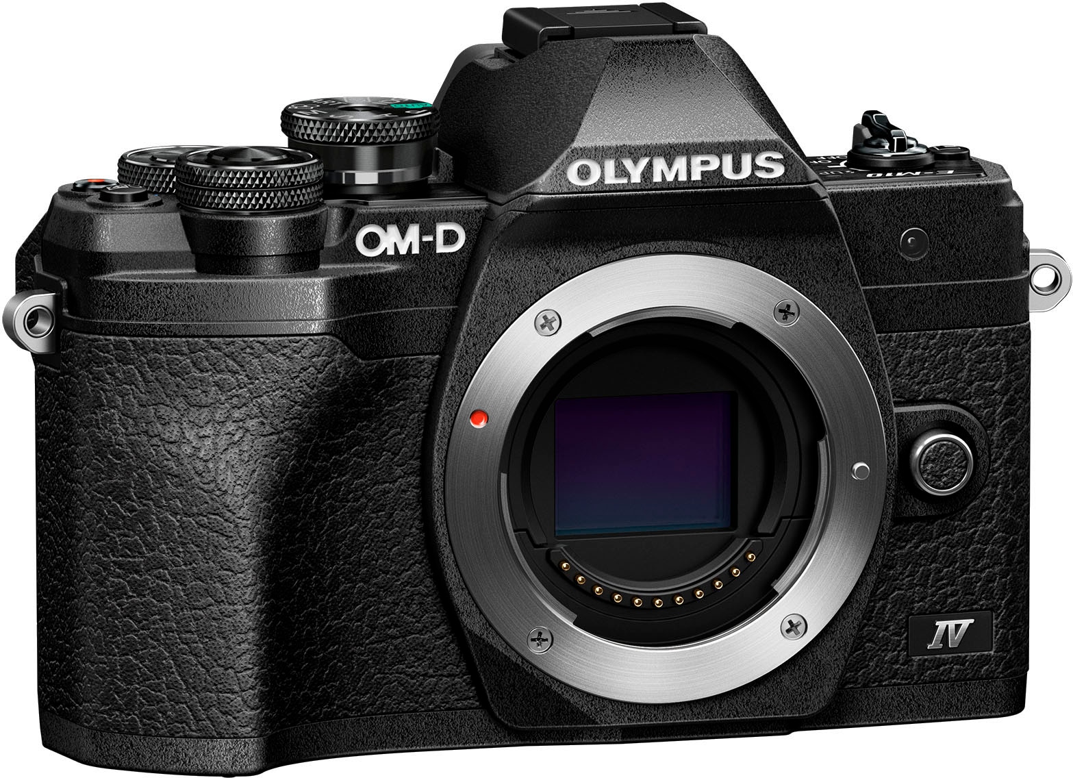 Olympus Systemkamera-Body »E-M10 Mark IV«, 20,3 MP, Bluetooth-WLAN (WiFi), +BLS-50, F-5AC USB-AC Adapter, USB cable, Shoulder Strap