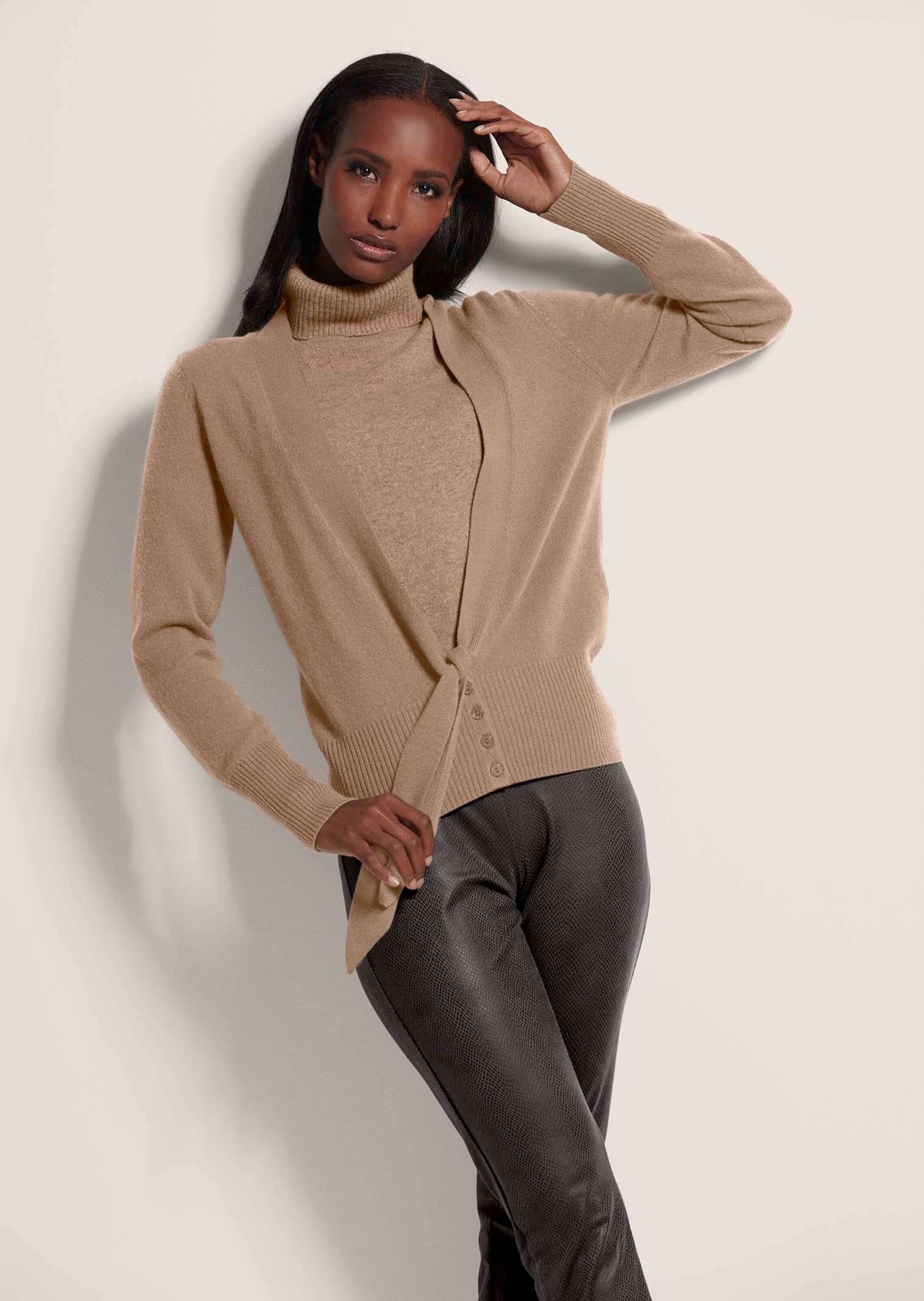 MADELEINE Strickjacke »Strickjacke Kaschmirstrickjacke mit V-Ausschnitt«
