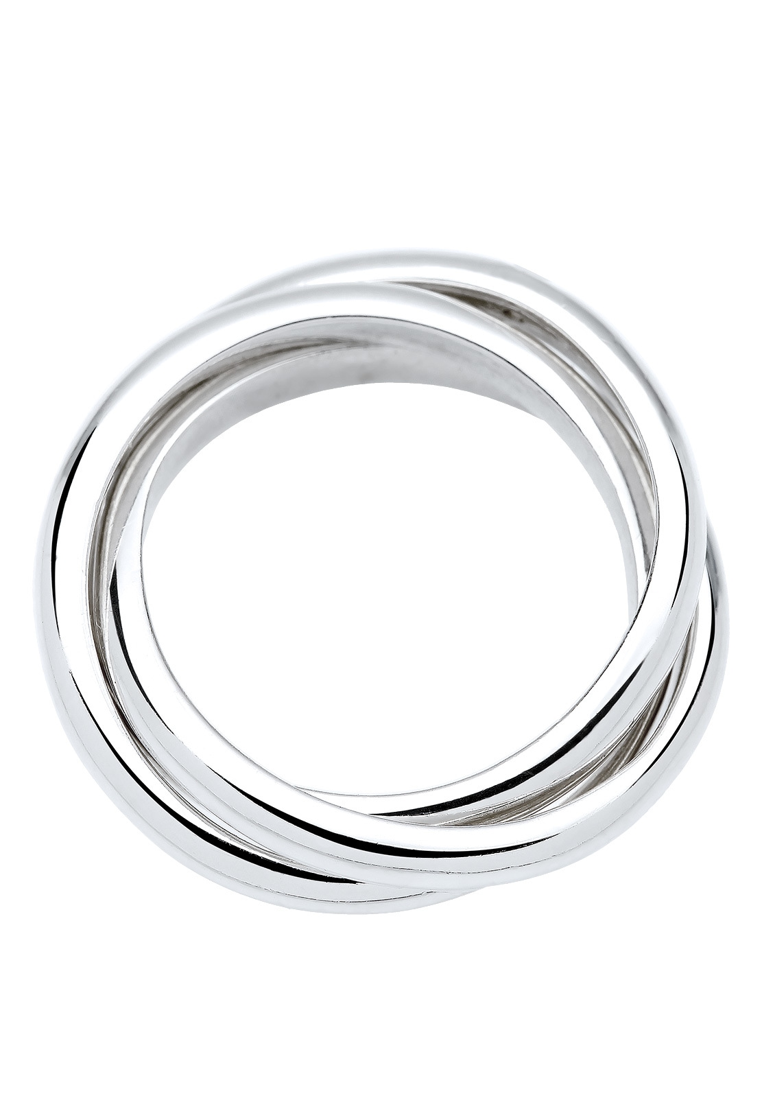 Elli Fingerring »Ring Wickelring Trio Trini Basic 925 Silber«