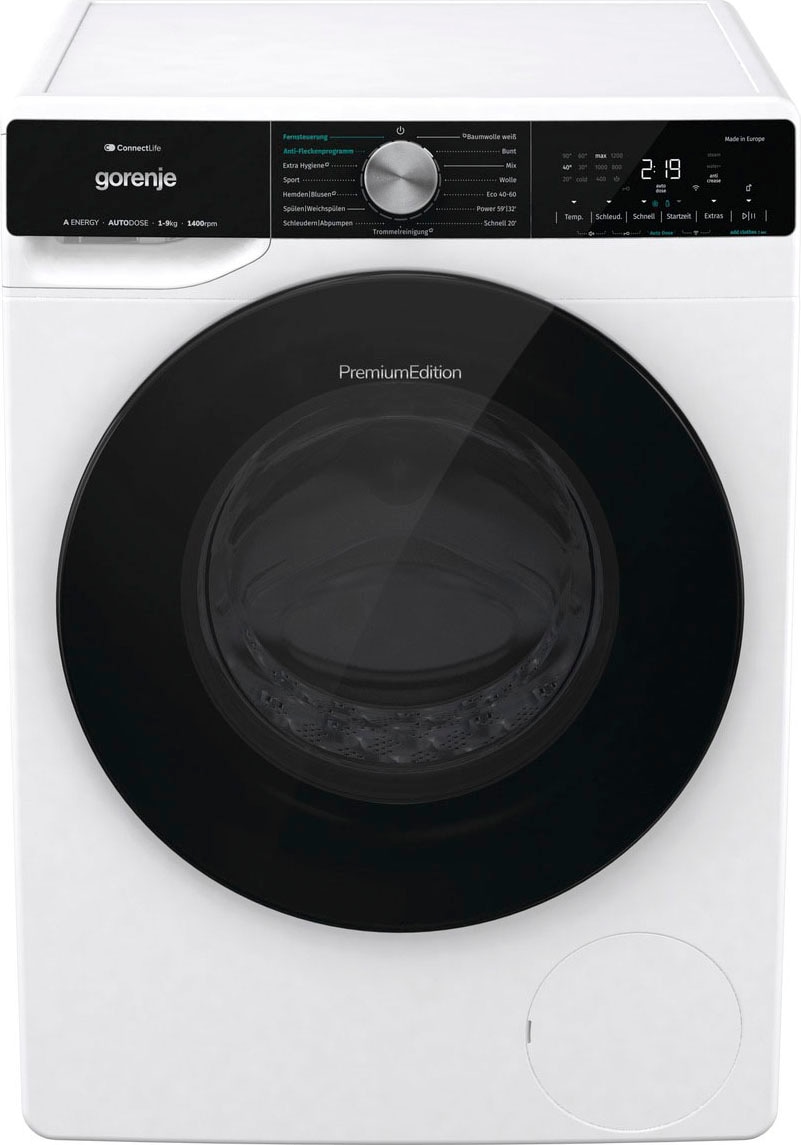 GORENJE Waschmaschine »WNS 94 AAT3«, 9 kg, 1400 U/min, AutoDosing System