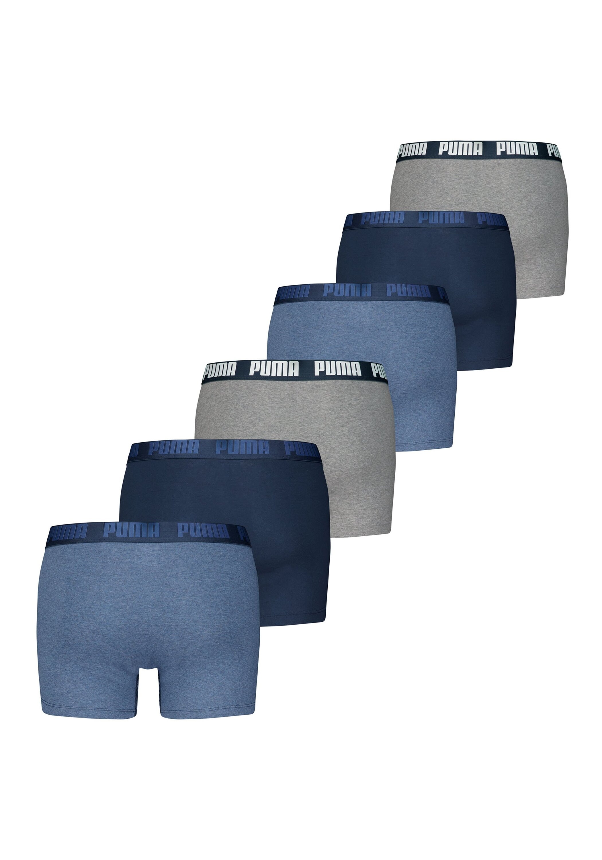 PUMA Boxershorts »Boxershort PUMA BASIC BOXER 6P ECOM 6er Pack«