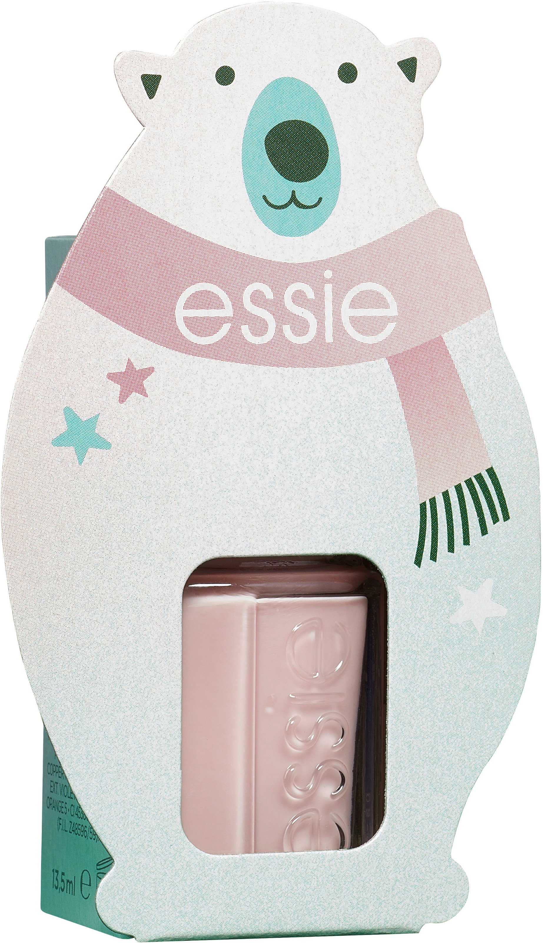 essie Nagellack-Set »Essie Nagellack X-Mas Coffret Eisbär«, mit natürlichen Inhaltsstoffen