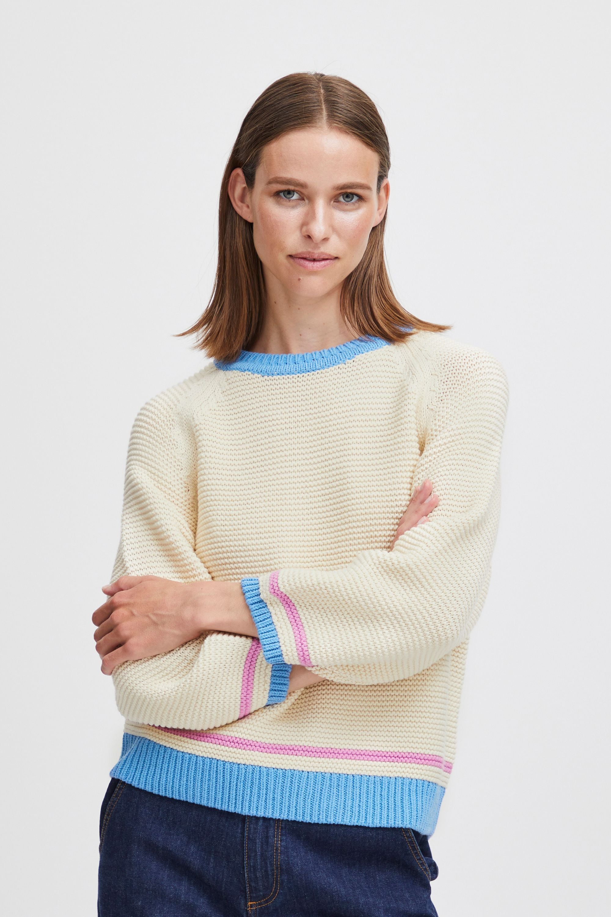 b.young Strickpullover »Strickpullover BYOma«