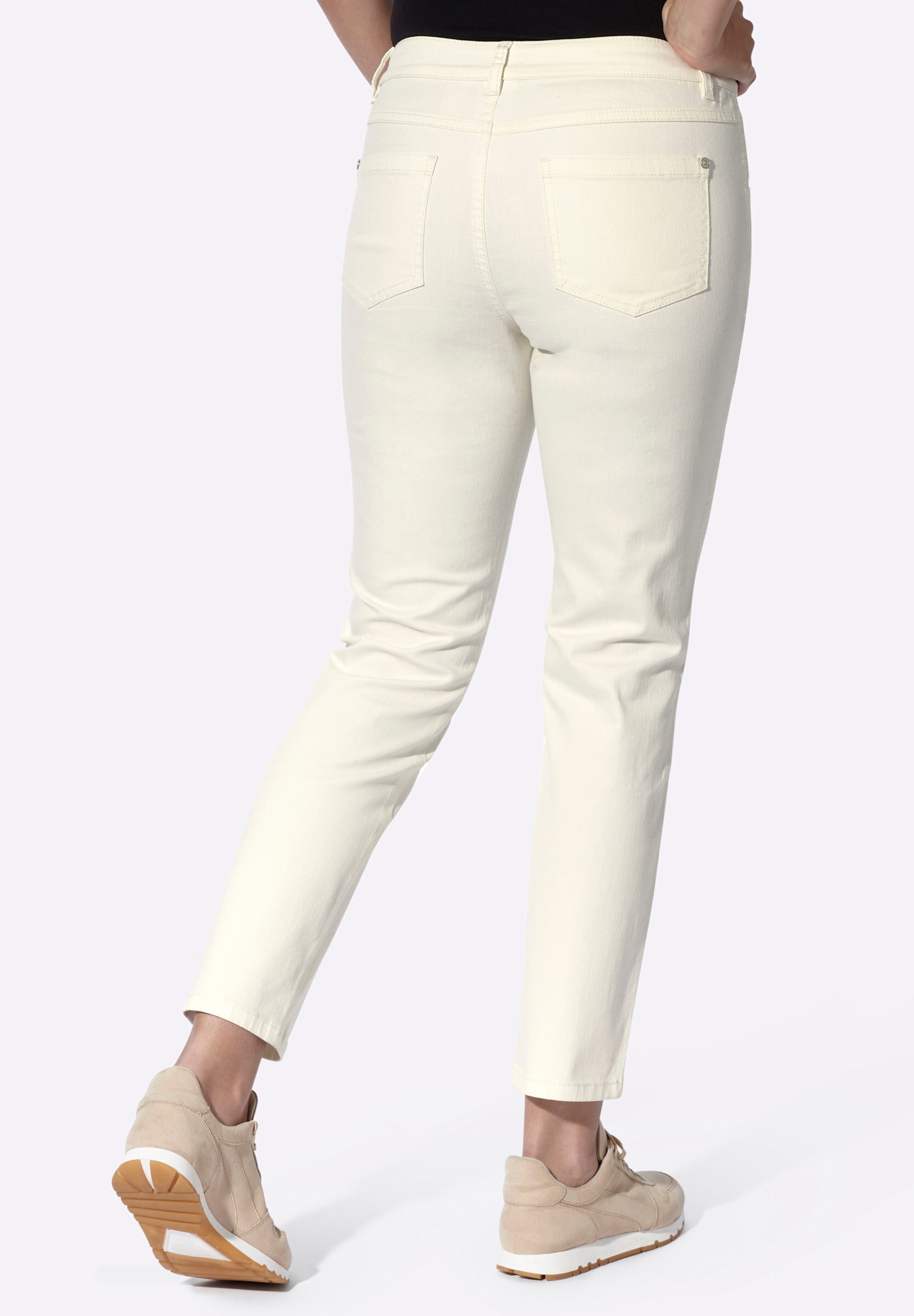 heine Bequeme Jeans »Jeans Jeans mit Passformsattel«