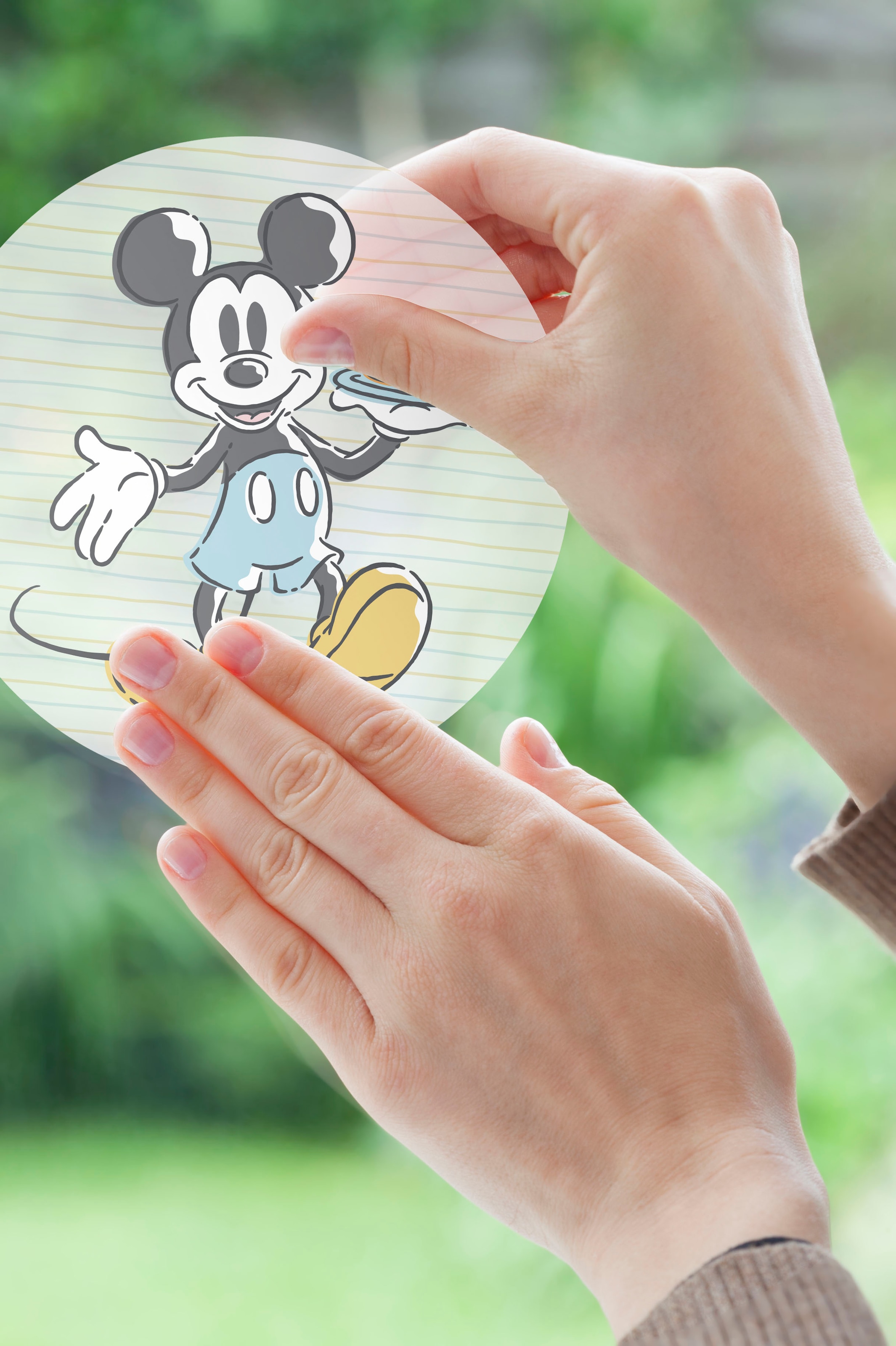 Fenstersticker »Disney Micky und Minnie«, 1 St., blickdicht, glattstatisch haftend