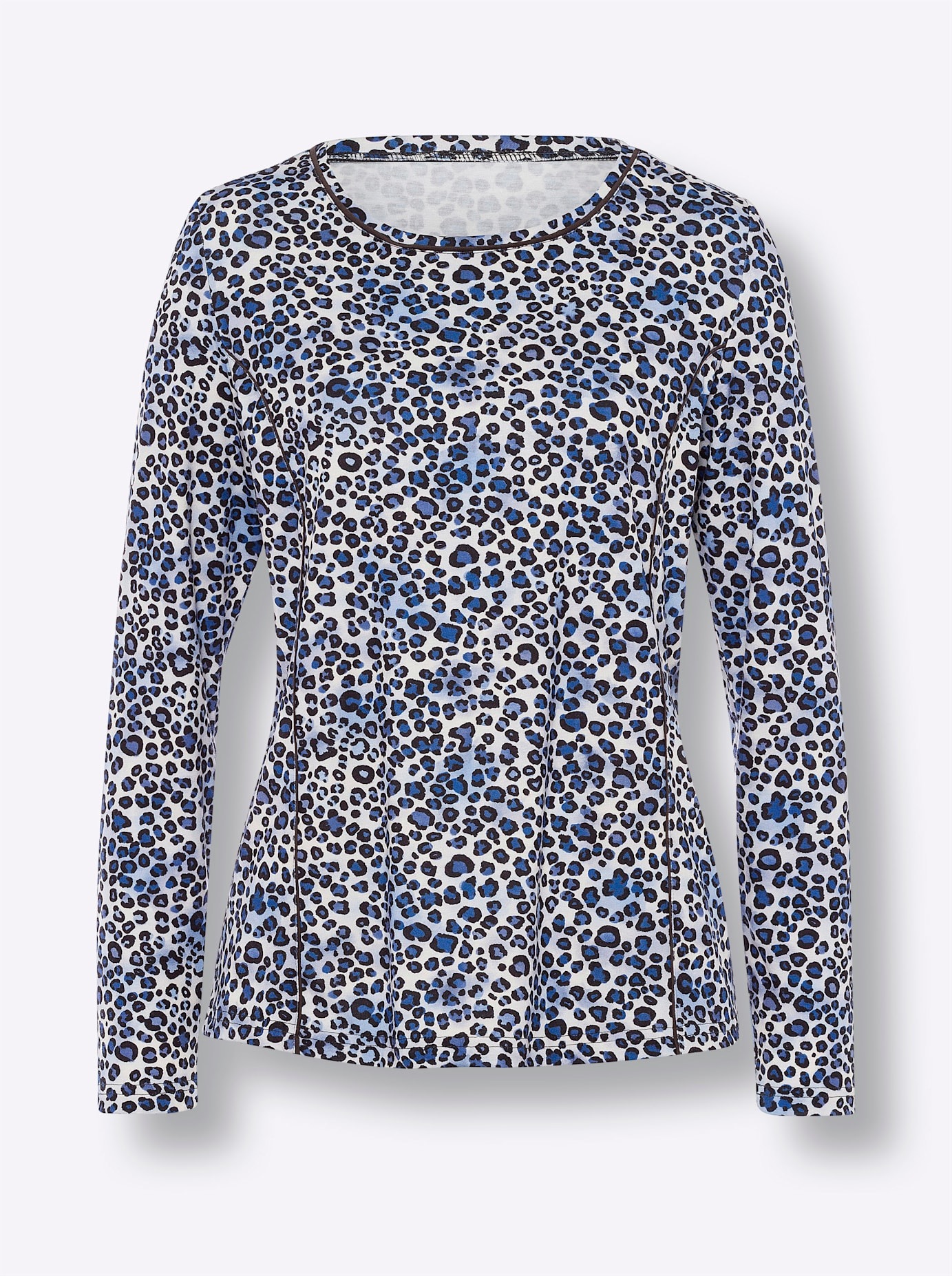 heine Langarmshirt »Druck-Shirt«, (1 tlg.)