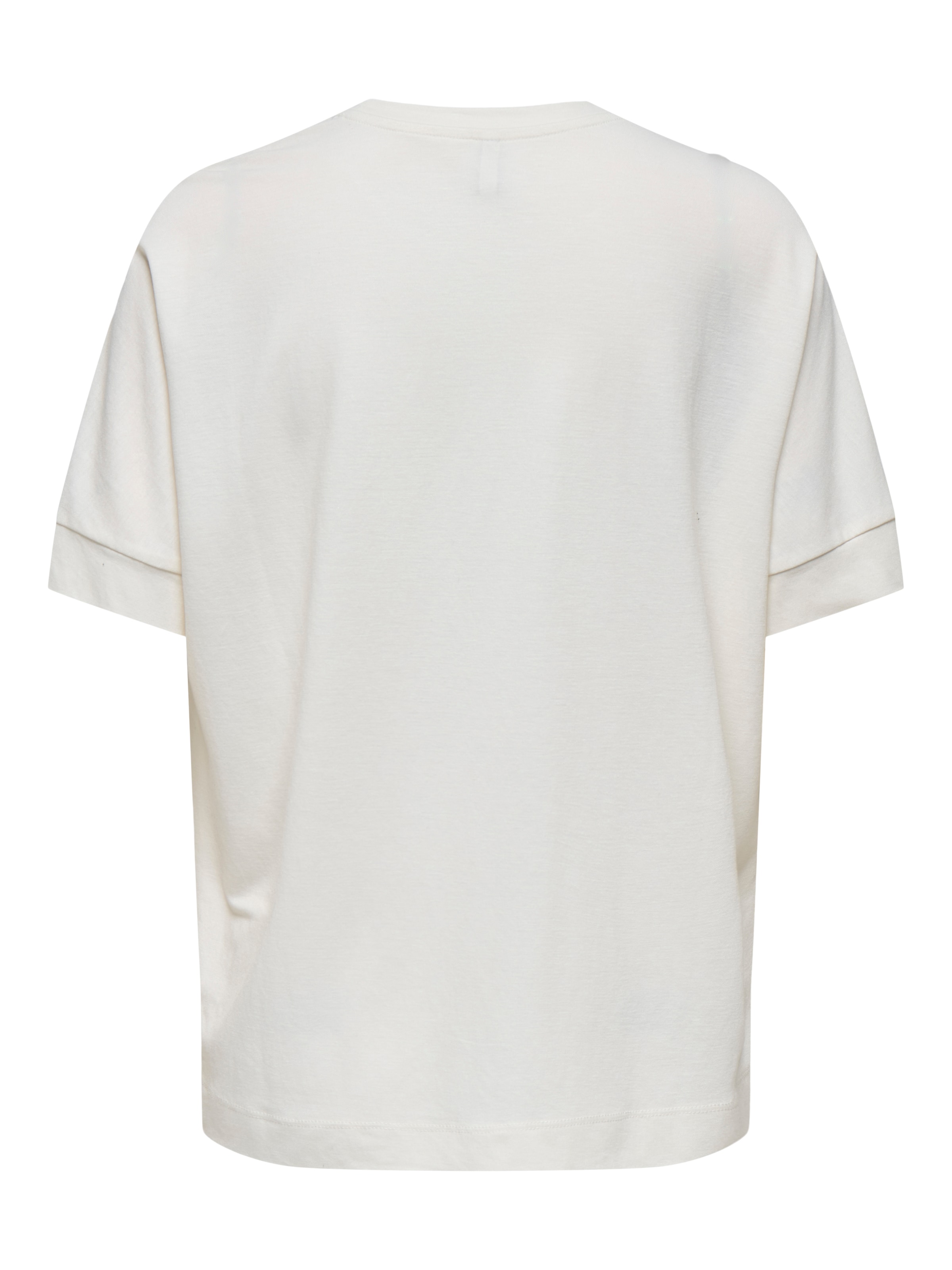ONLY Kurzarmshirt »ONLJANY S/S O-NECK PRINT TOP BOX JRS«