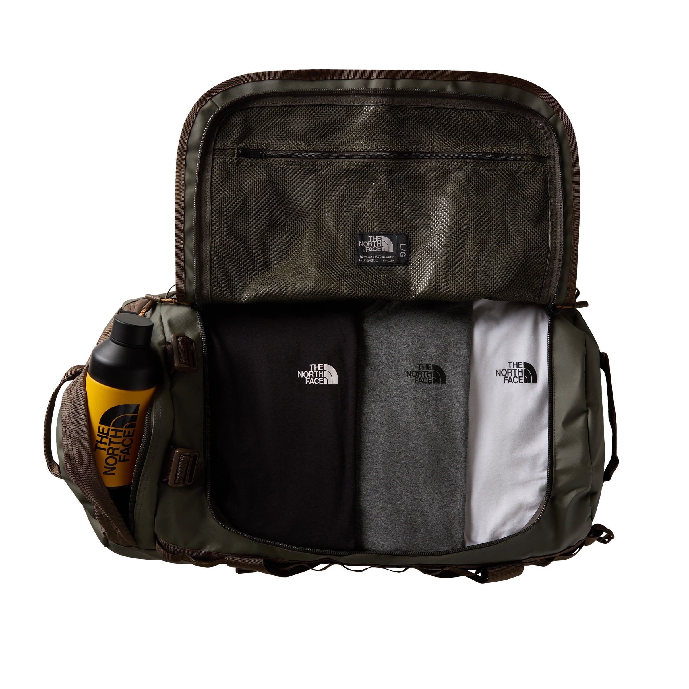 The North Face Reisetasche »BASE CAMP DUFFEL - L«, (1 tlg.), 95 Liter Volumen