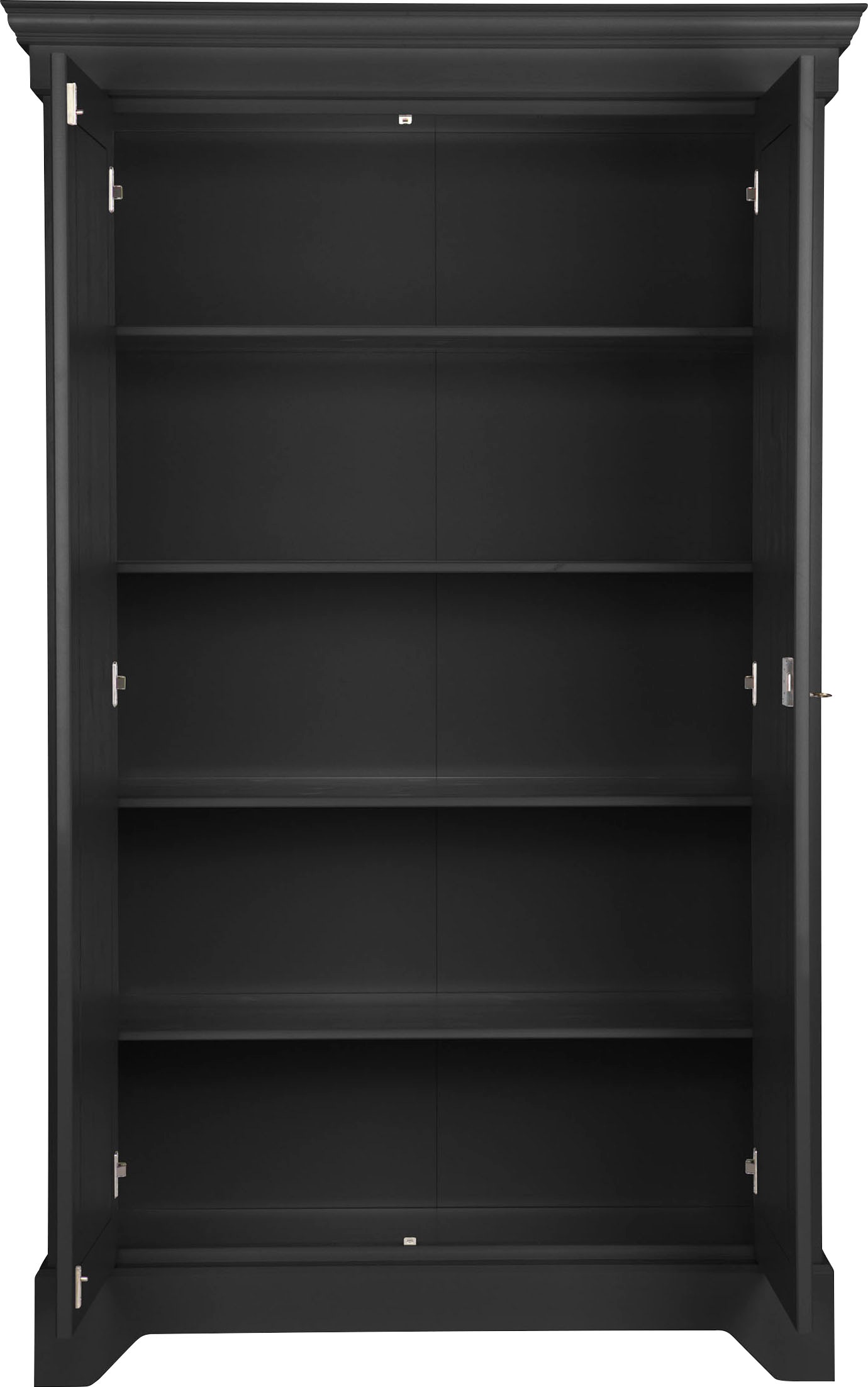 WOOOD Garderobenschrank »Isabel«, mit 4 Fachböden, H 191 cm x B 118 cm