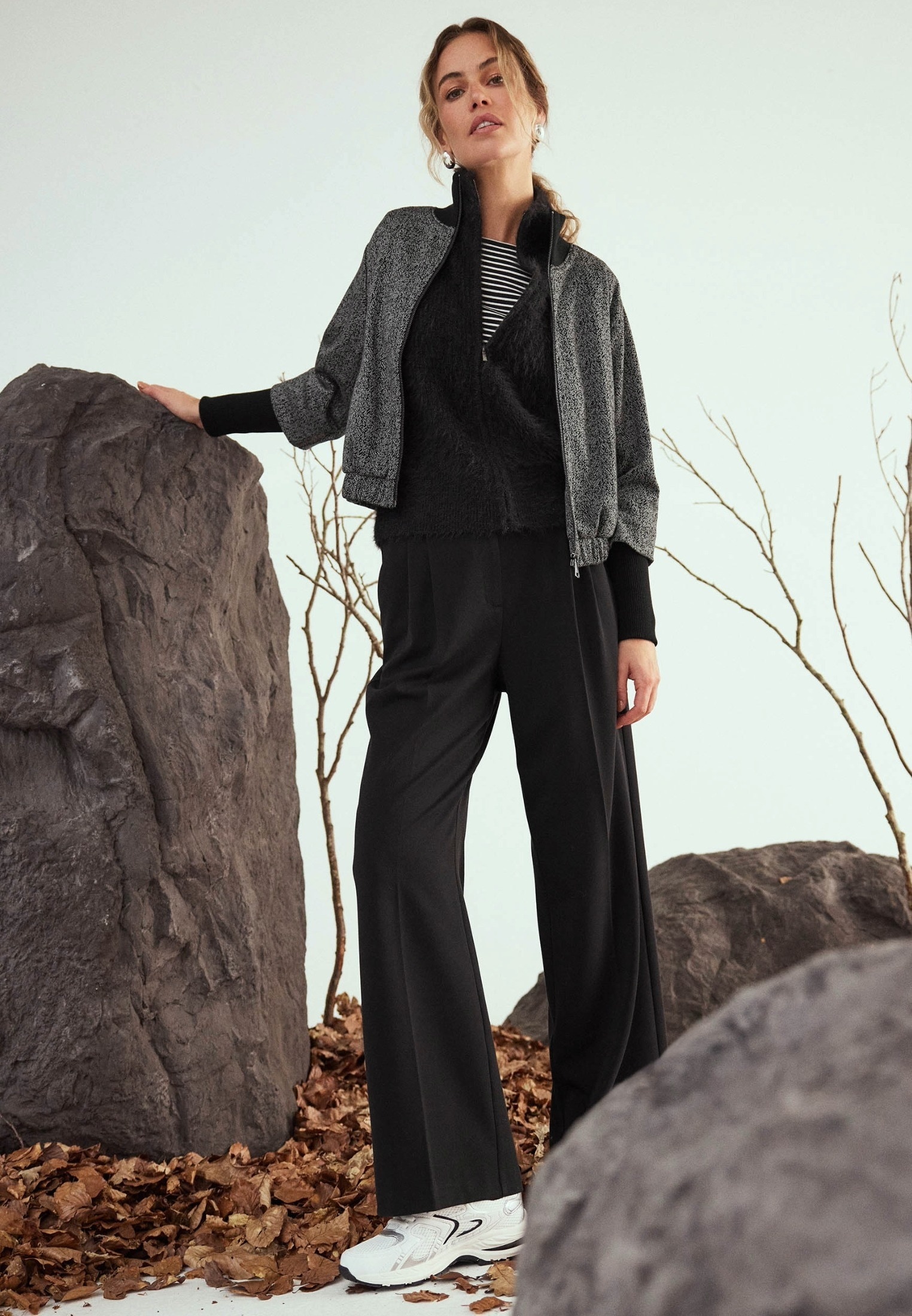 Zero Stoffhose »Stoffhose mit Bügelfalte 30 Inch«