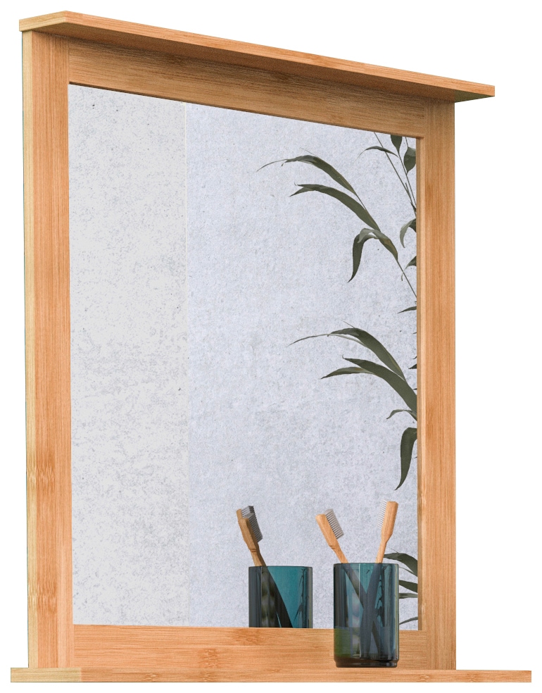 Eisl Badspiegel »Bambus«, mit Ablage, nachhaltige Badmöbel Bambus