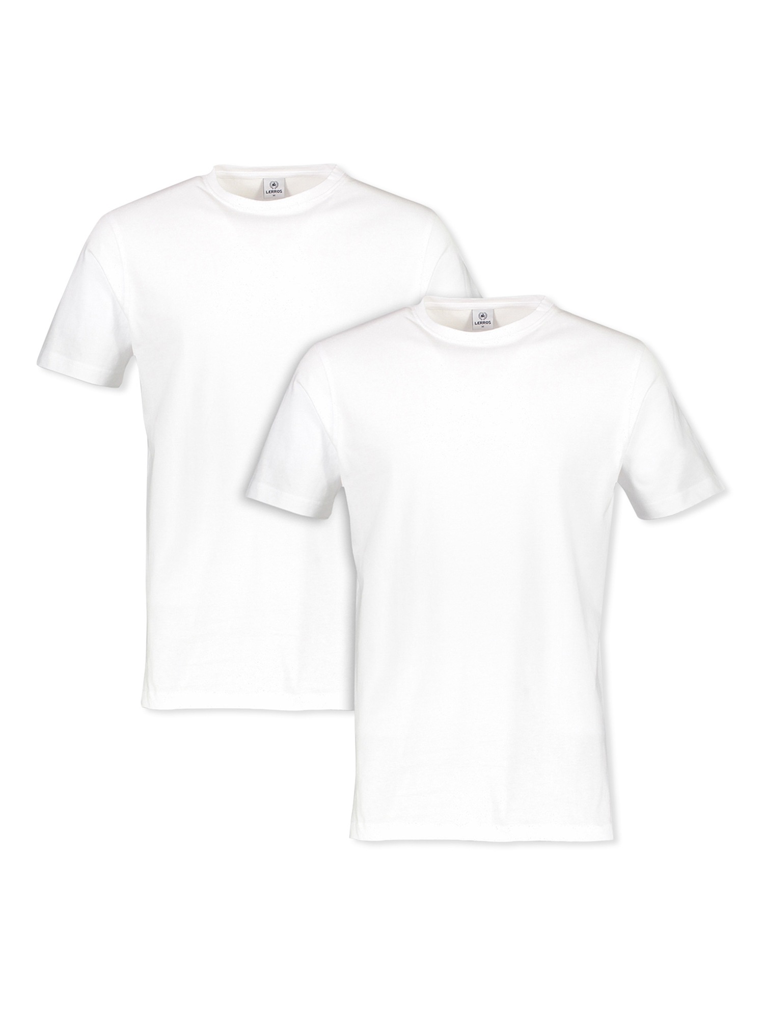 LERROS T-Shirt »Rundhals Doppelpack T-Shirt in Premium Baumwollqualität«