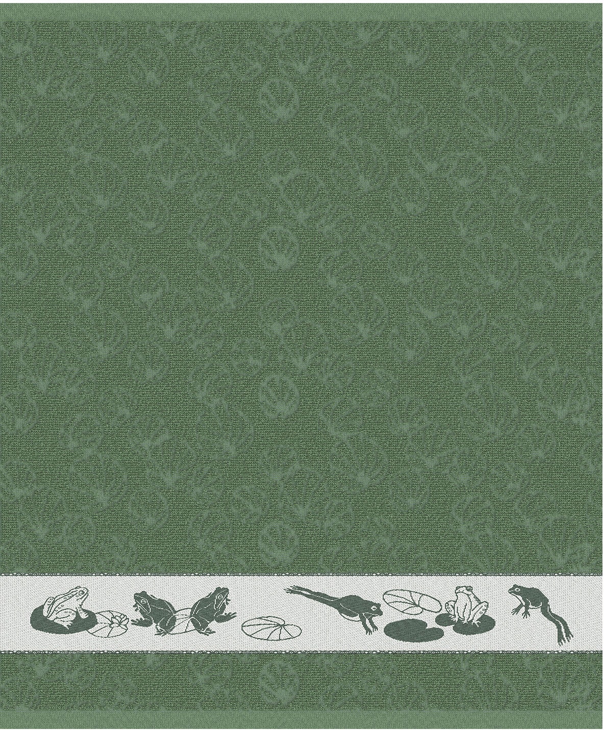 DDDDD Geschirrtuch »Froggy«, (Set, 4 tlg., Combi-Set: bestehend aus 2x Küchentuch + 2x Geschirrtuch)