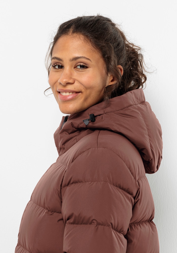 Jack Wolfskin Daunenjacke »FROZEN PALACE JACKET W«, mit Kapuze