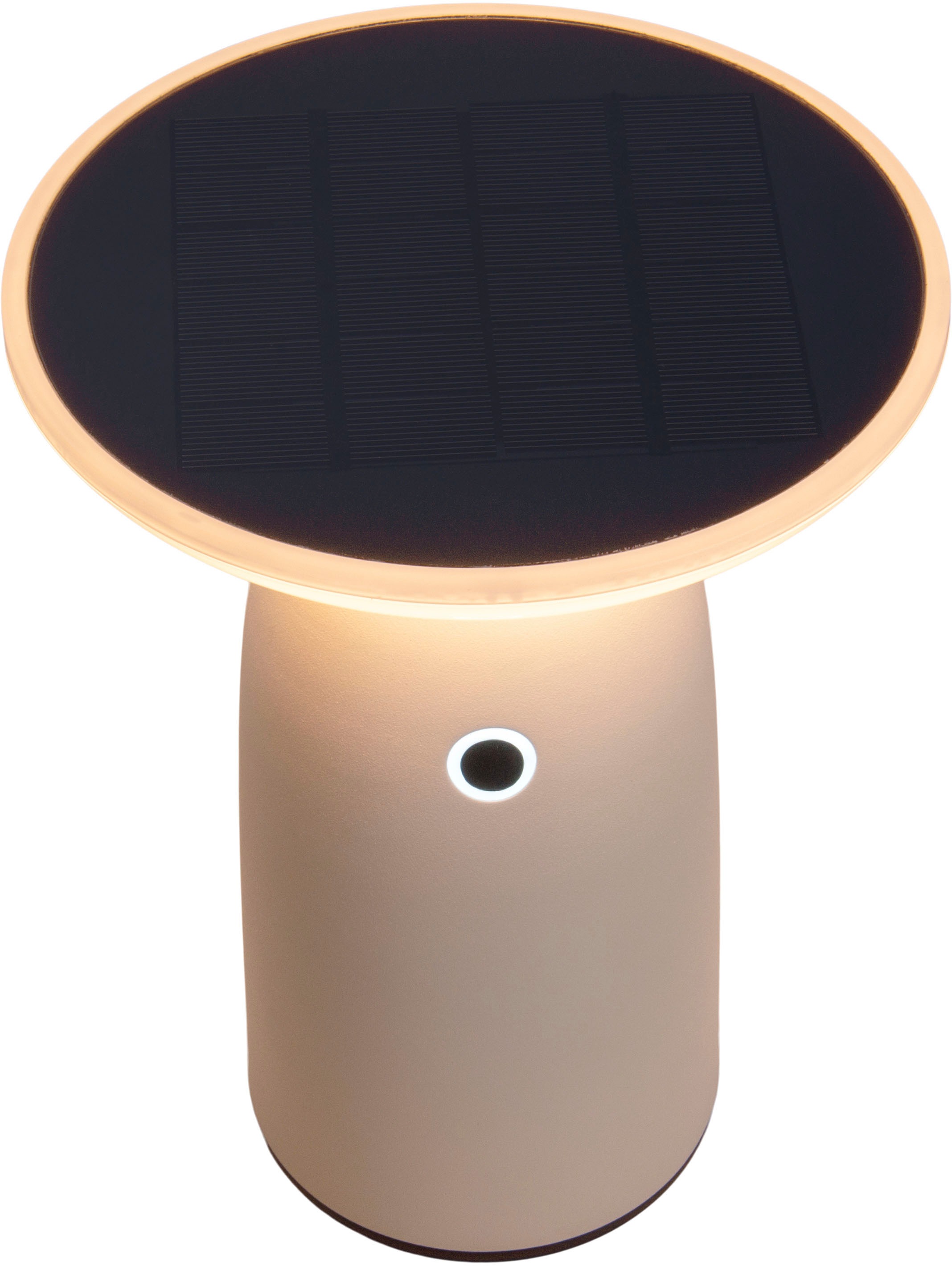 näve LED Solarleuchte »Ada«, 1 flammig, Leuchtmittel LED-Modul | LED fest integriert, Stufenweise dimmbar, inkl. USB-C-Kabel (+ Batterien=