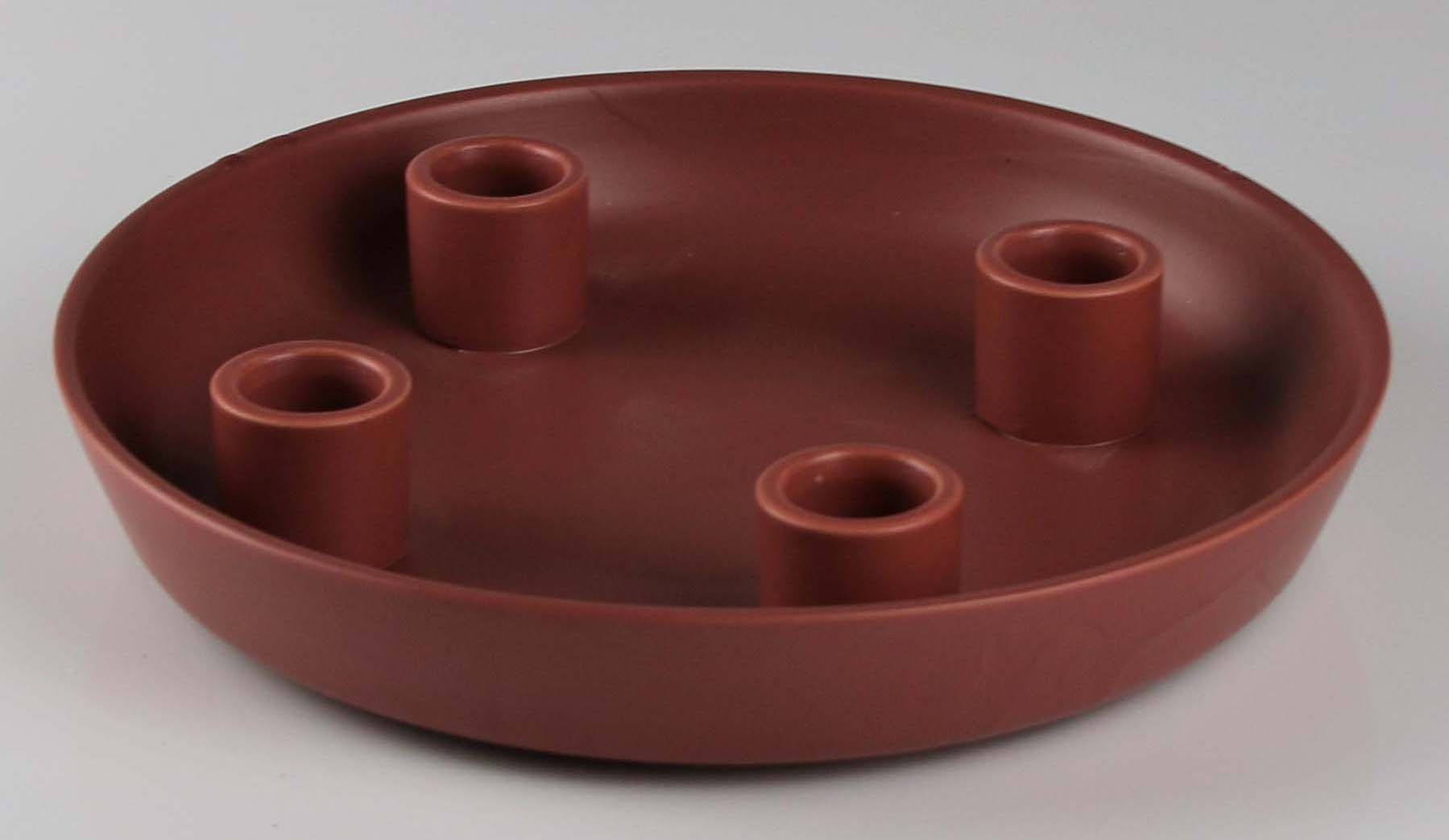 AM Design Kerzenhalter »Weihnachtsdeko, Stabkerzenhalter, Adventsleuchter« für 4 Kerzen, Ø Kerzenteller ca. 23 cm