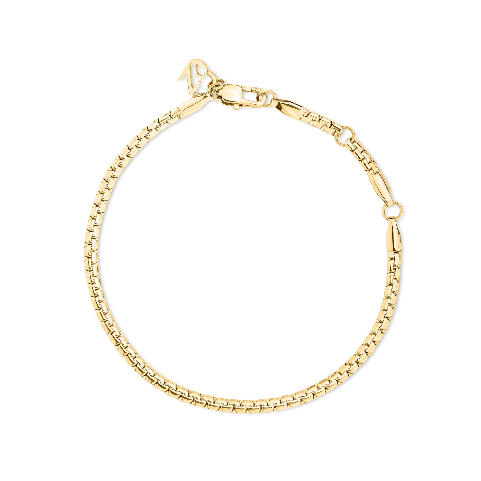 Echtzeit Armband »Schmuck Geschenk Edelstahl Armkette The Sleek One«