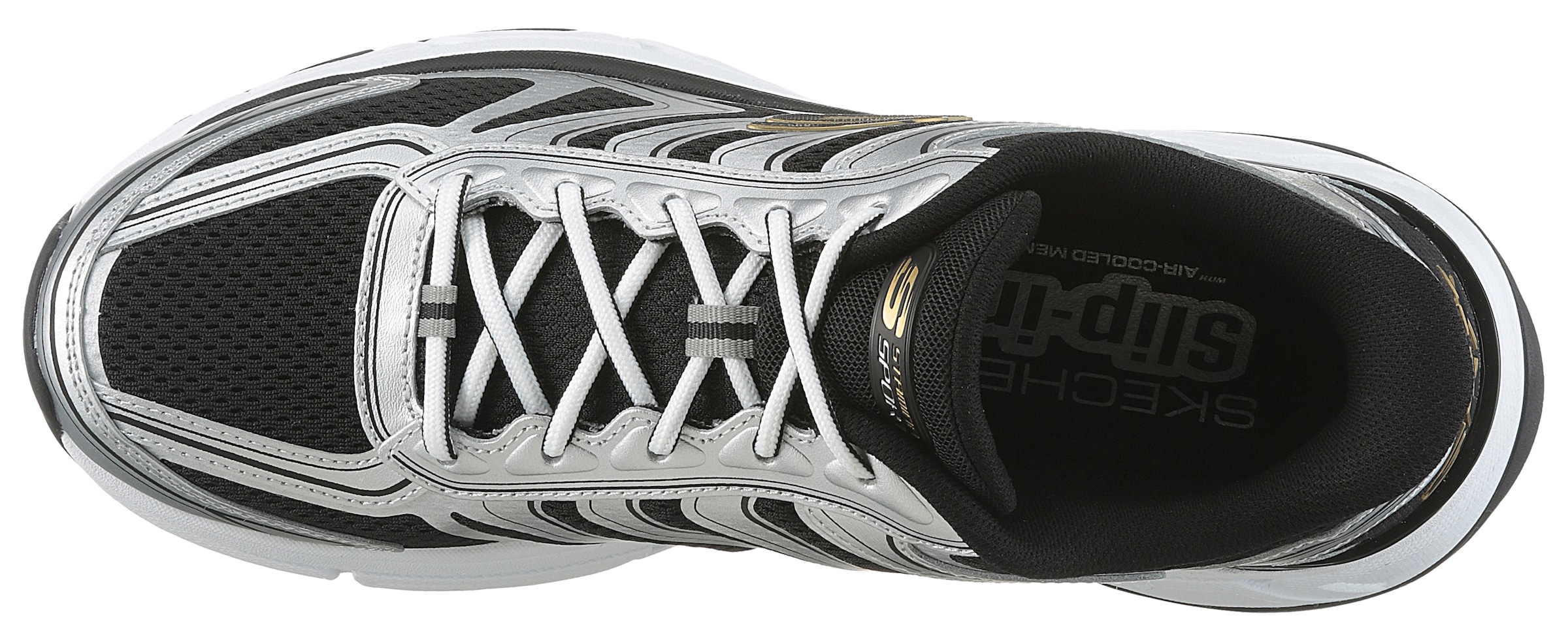 Skechers Slip-On Sneaker »STAMINA SPORT«  Retro Sneaker, Schnürschuh mit Slip-ins