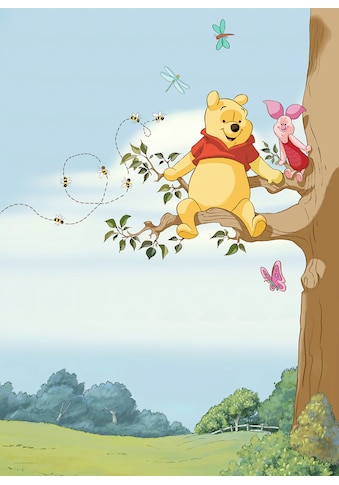 Komar Fototapete »Winnie Pooh Tree«, bedruckt-Comic, ausgezeichnet lichtbeständig kaufen