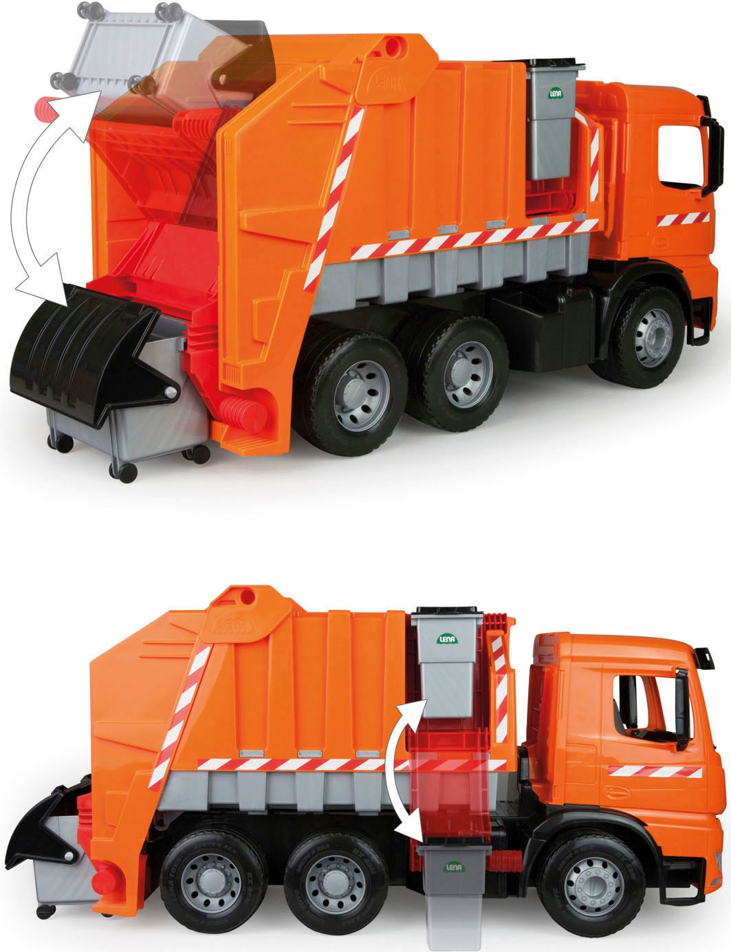 Lena® Spielzeug-Müllwagen »Giga Trucks, Arocs«, Made in Europe