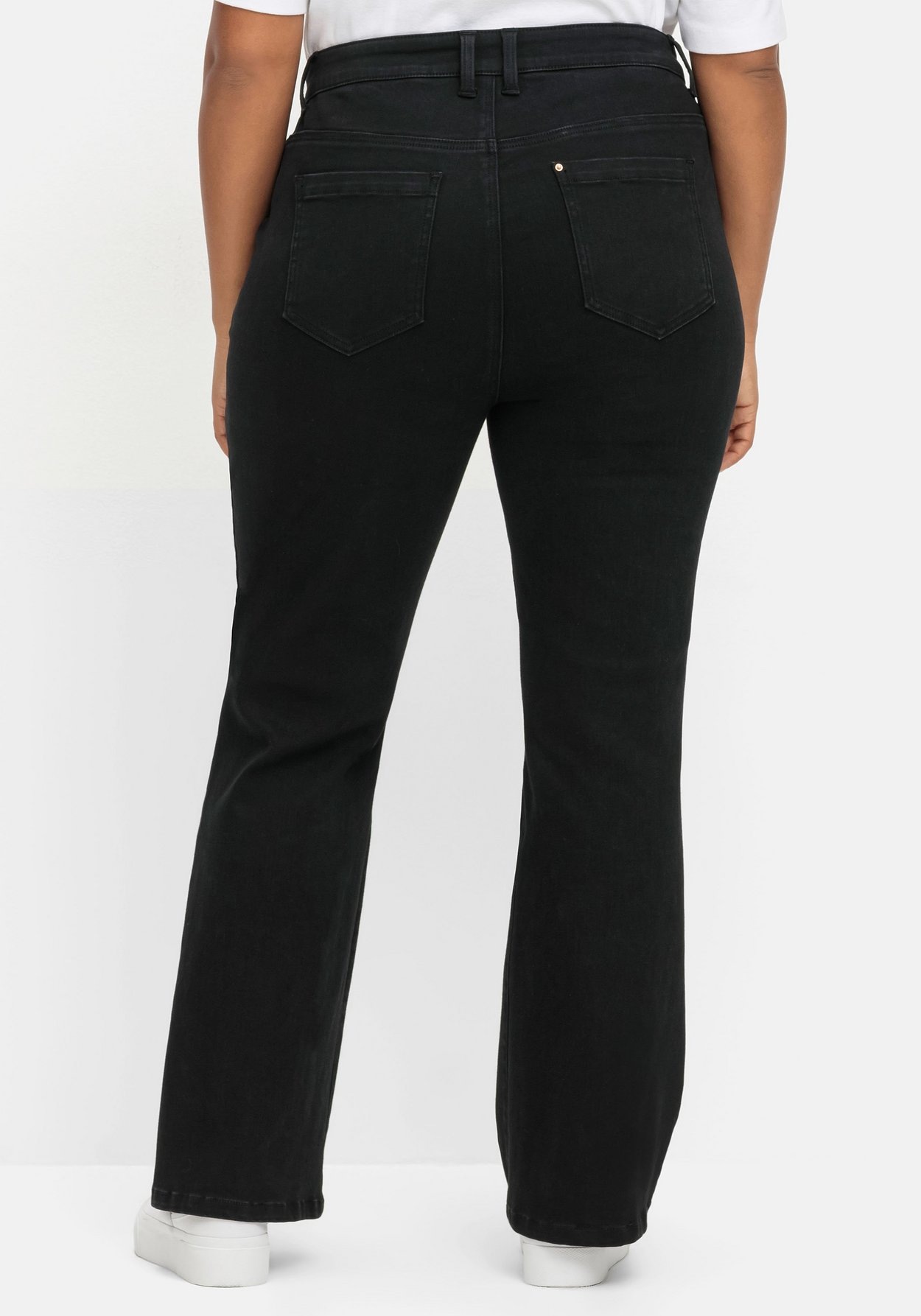 Sheego Bootcut-Jeans »Bootcut Stretch-Jeans mit Bodyforming-Effekt mit Bodyforming-Effekt«