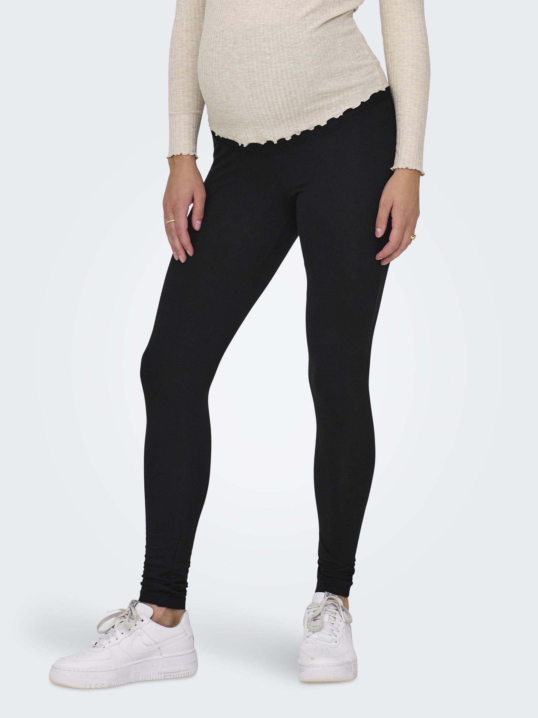 ONLY MATERNITY Umstandsleggings »OLMLOVELY NEW LEGGING 2PCK JRS NOOS«, (Packung, 2 tlg.)