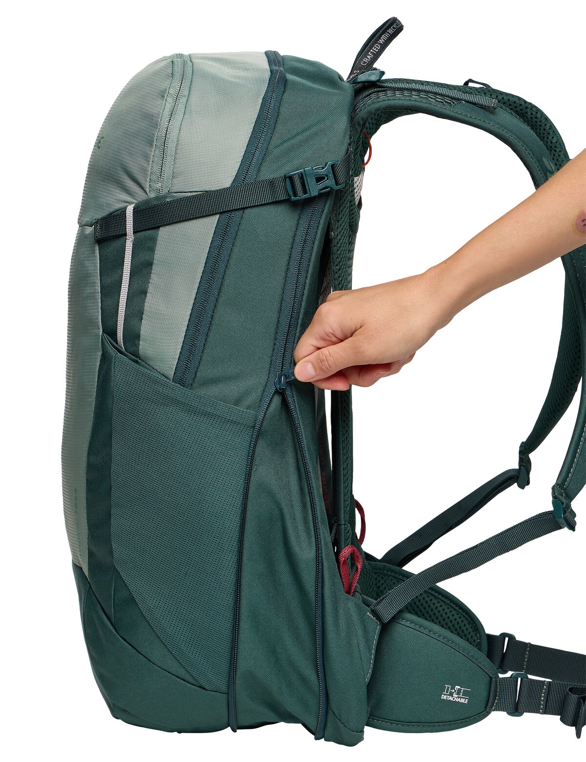 VAUDE Rucksack »Wizard 18+4« für Erwachsene, mit erweiterbarem Packvolumen, sportlicher Stil
