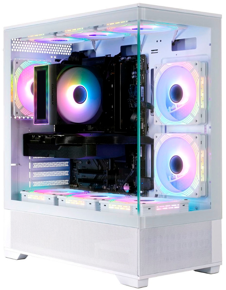 GAMEMAX Gaming-PC »Vista AW 8207 AMD Ryzen 5 7500F 32GB DDR5 1TB SSD RX 9070« Windows 11, DDR5 RAM