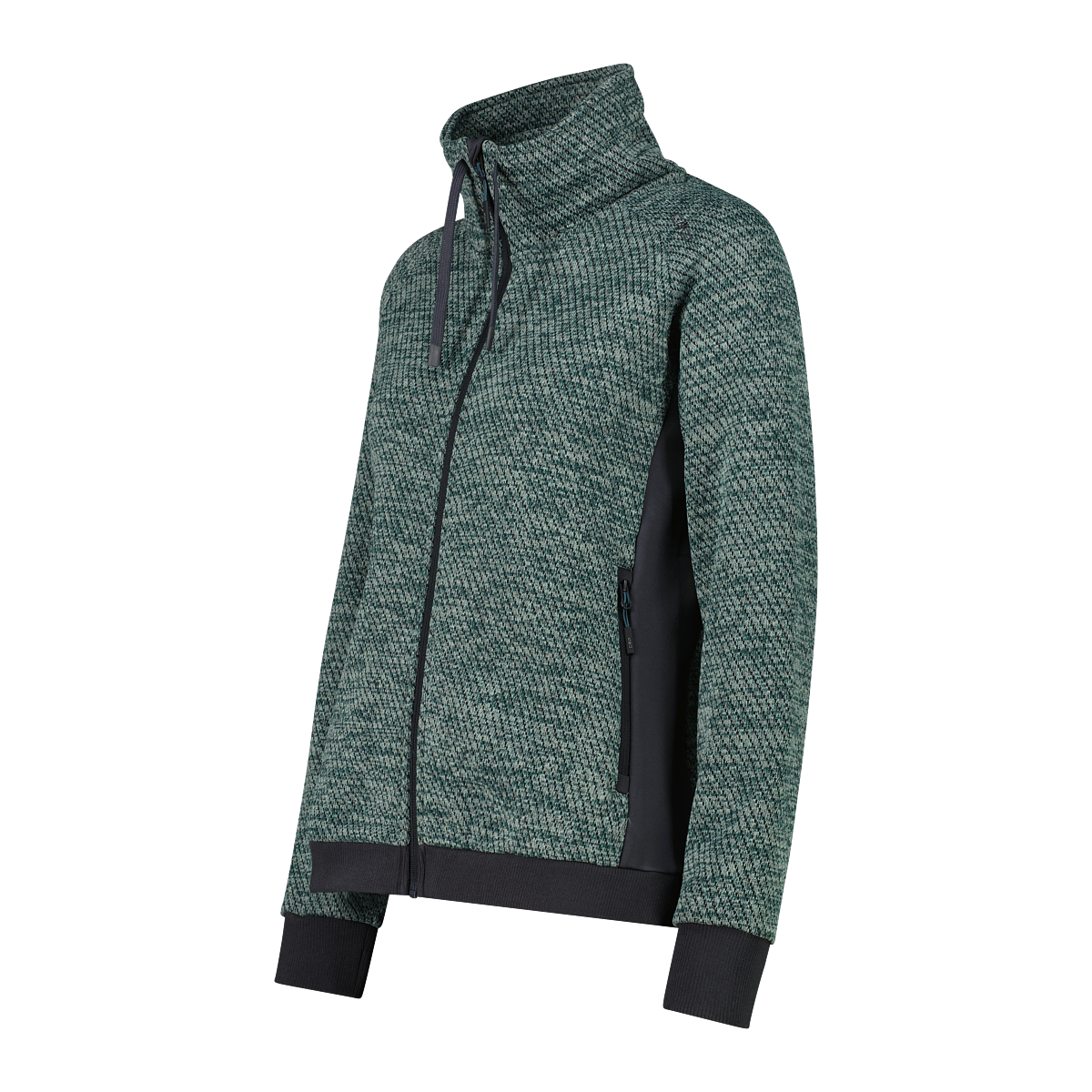 CMP Strickfleecejacke für Outdoor-Aktivitäten, mit Reißverschluss, hohe Atmungsaktivität