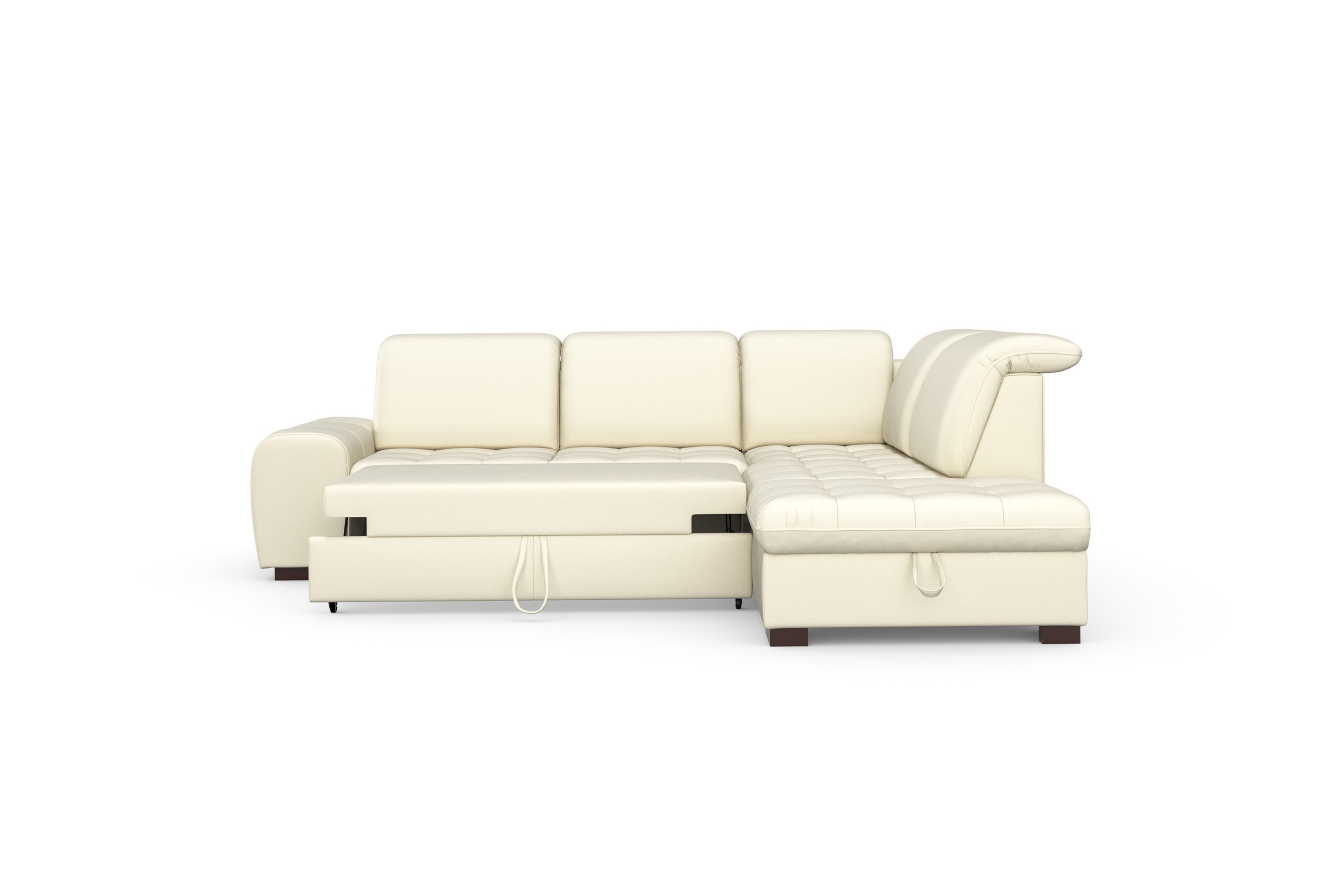 sit&more Ecksofa »Luxor L-Form«, wahlweise mit Bettfunktion, Stauraum und Kopfteilverstellung