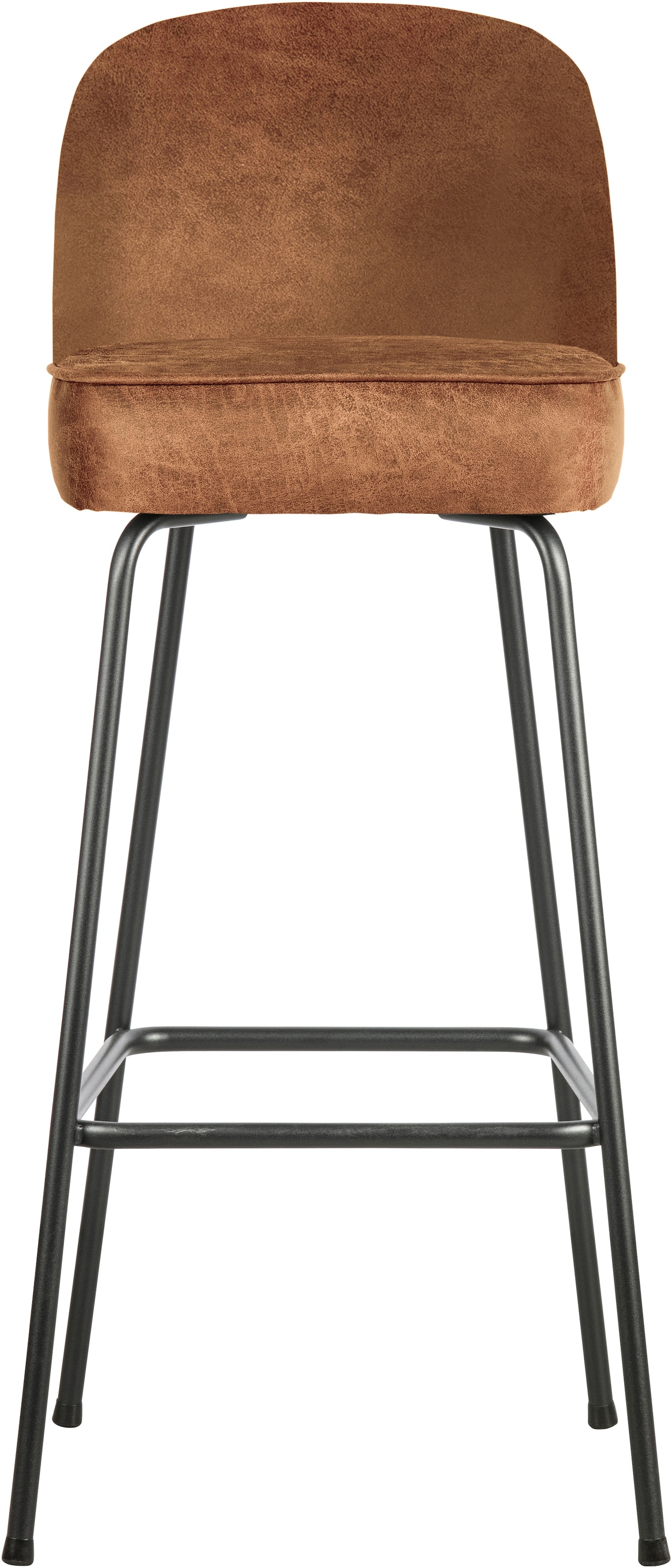 WOOOD Esszimmerstuhl »Vogue Bezug mit Fußstütze und Metallgestell, H 103 x B 50 x T 55 cm« () 1 Stk.Recycling-Lederfaser-Verbundstoff, pfleigleicht, Tragkraft 100 kg