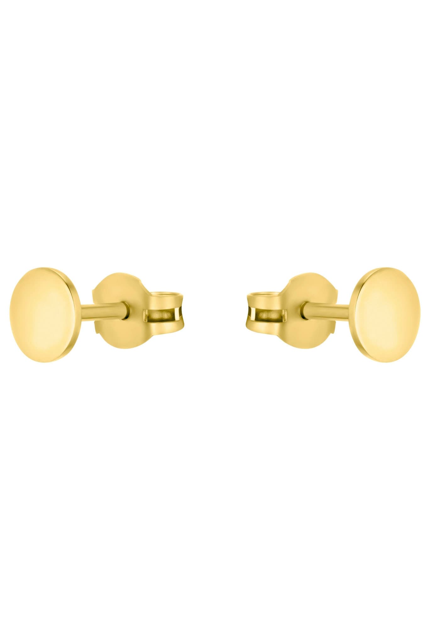 Amor Paar Ohrstecker »Plättchen, Kreis, rund, 2028113«, Made in Germany