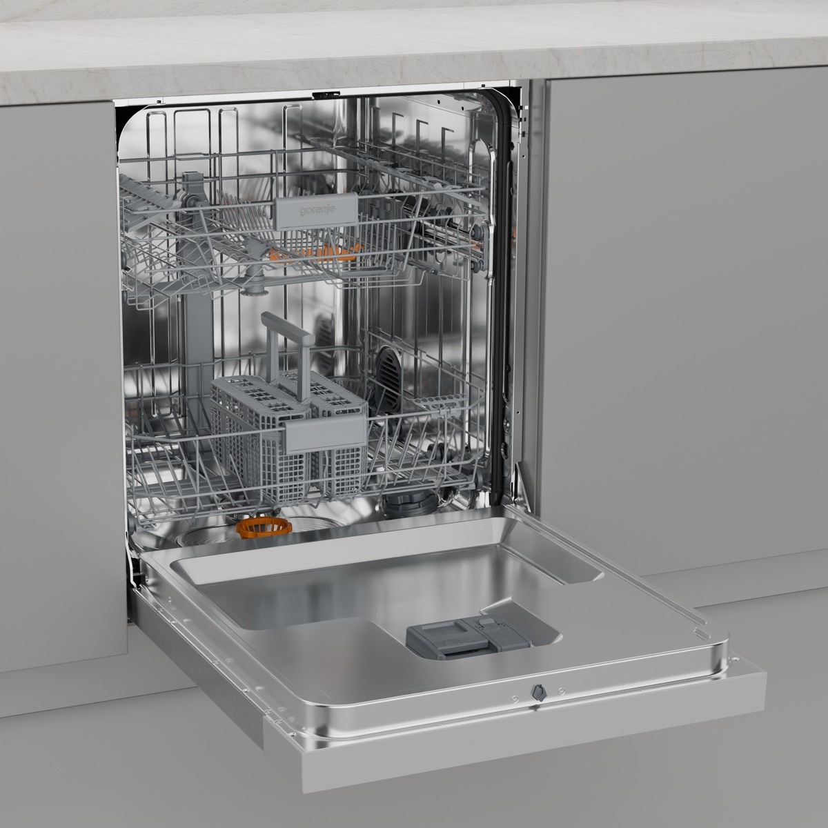 GORENJE Unterbaugeschirrspüler »GU642D90X«, 14 Maßgedecke