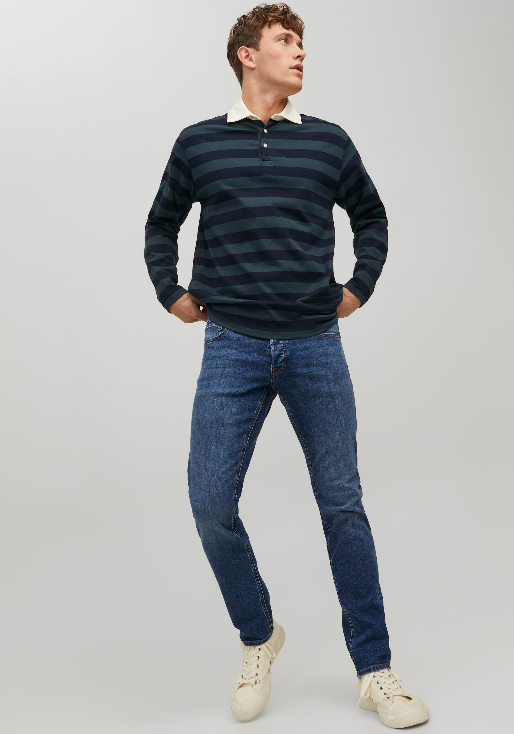 Jack & Jones Slim-fit-Jeans »JJ JJIGLENN JJORIGINAL«