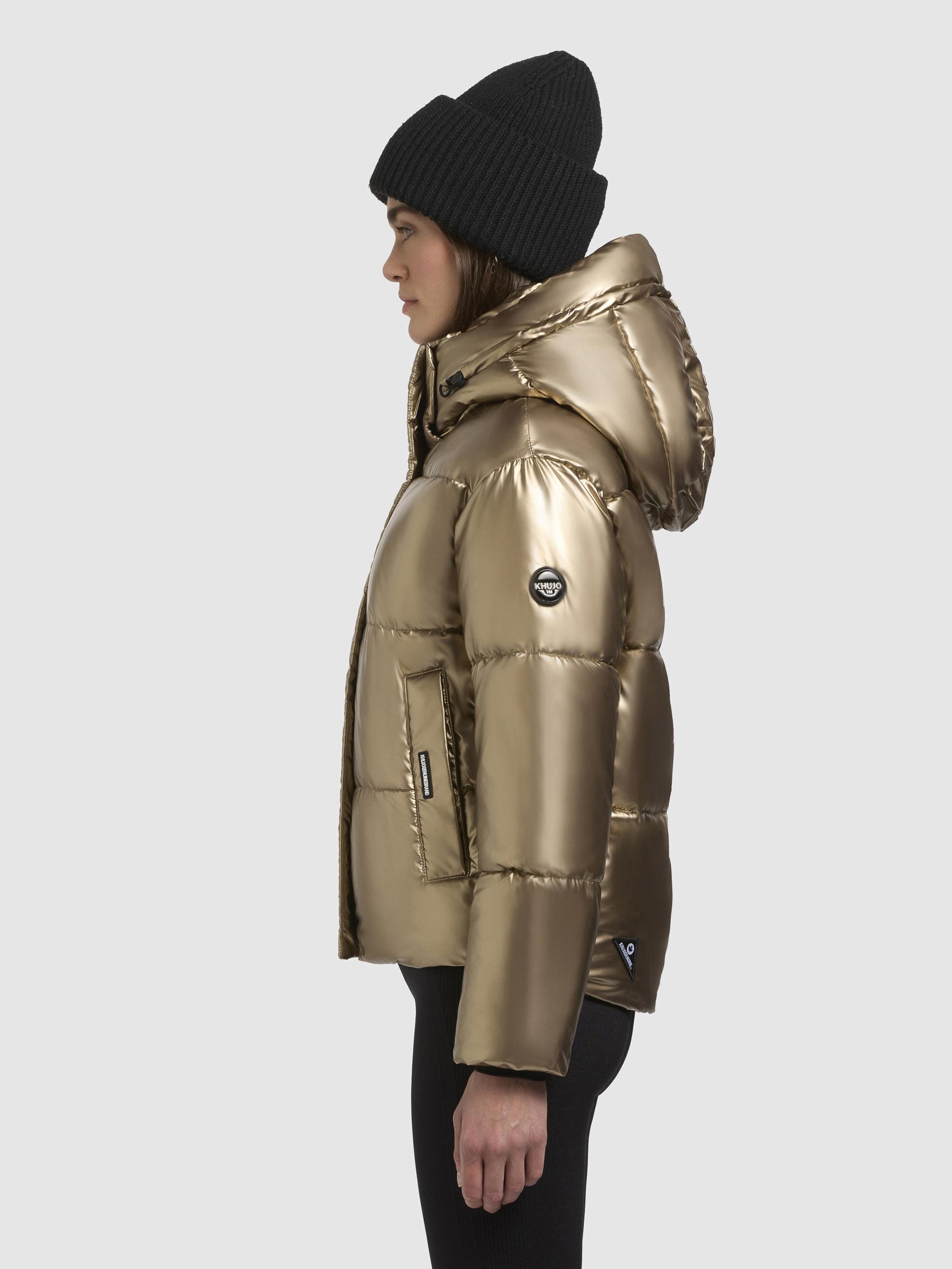khujo Steppjacke »Steppjacke Devina Shiny-YM«