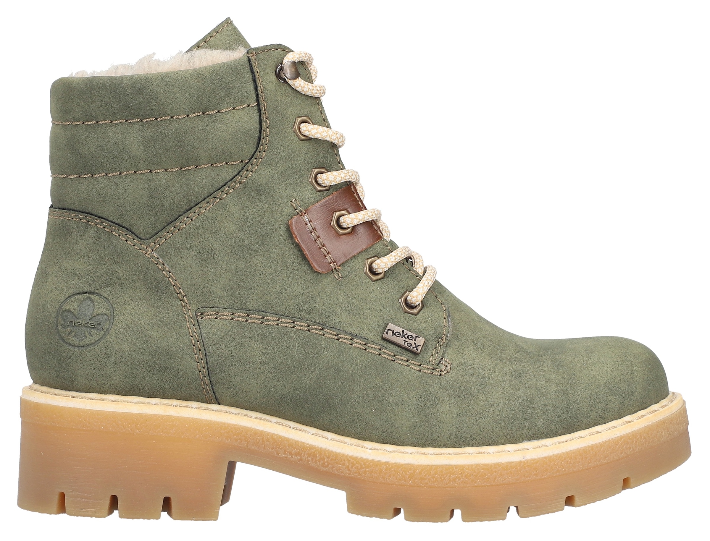 Rieker Winterstiefelette  Winterboots, Schnürboots mit wasserabweisender riekerTEX-Membran
