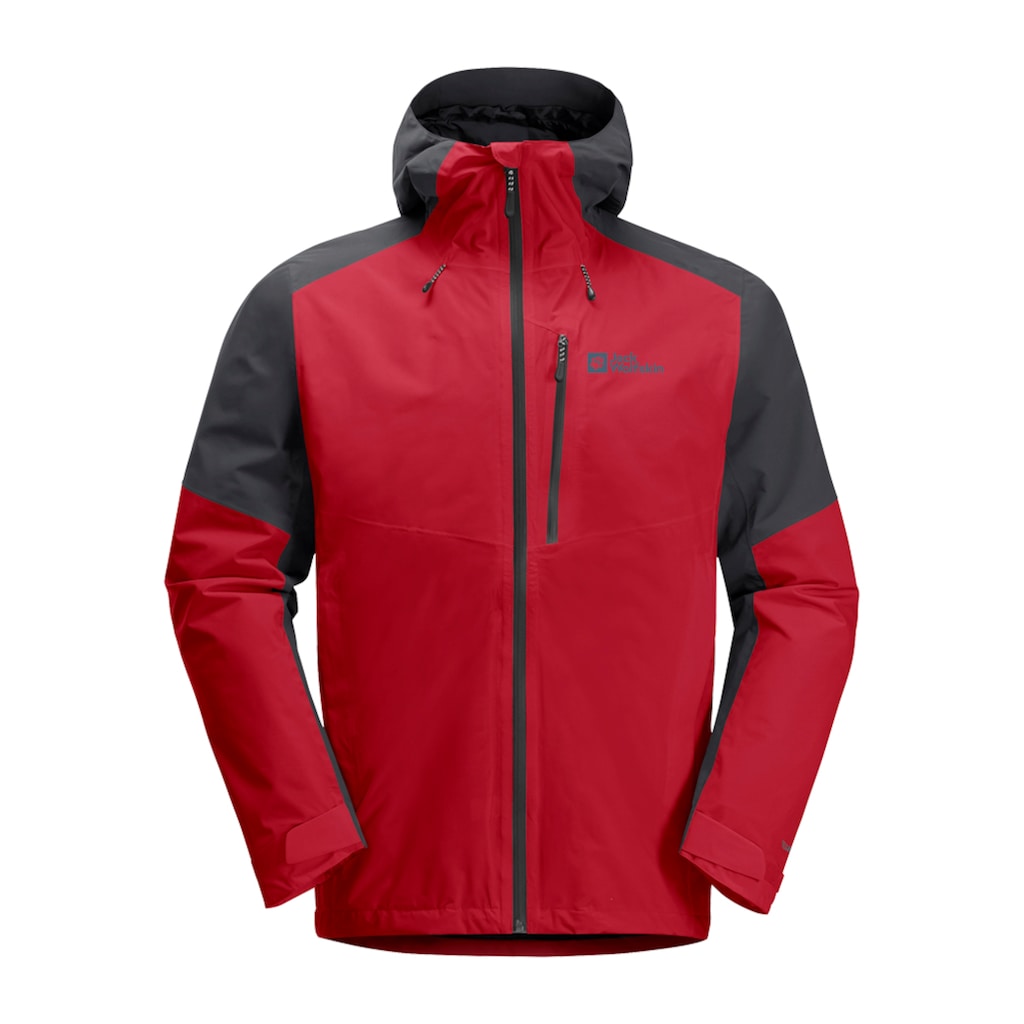 Jack Wolfskin Funktionsjacke »EAGLE PEAK 2L JKT M«, mit Kapuze