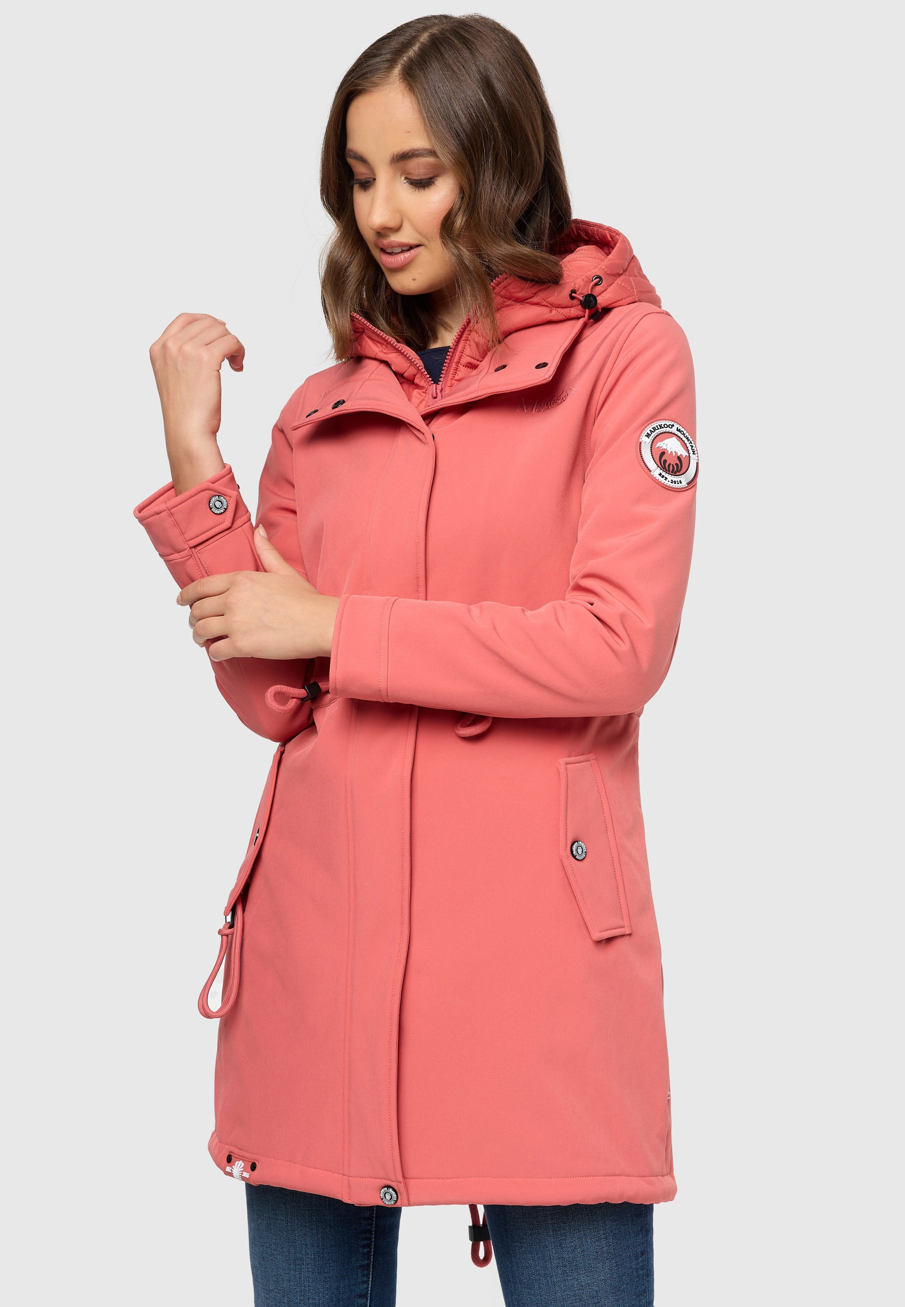 Marikoo Softshelljacke »Marikoo Mount Presanella Damen Jacke B965«