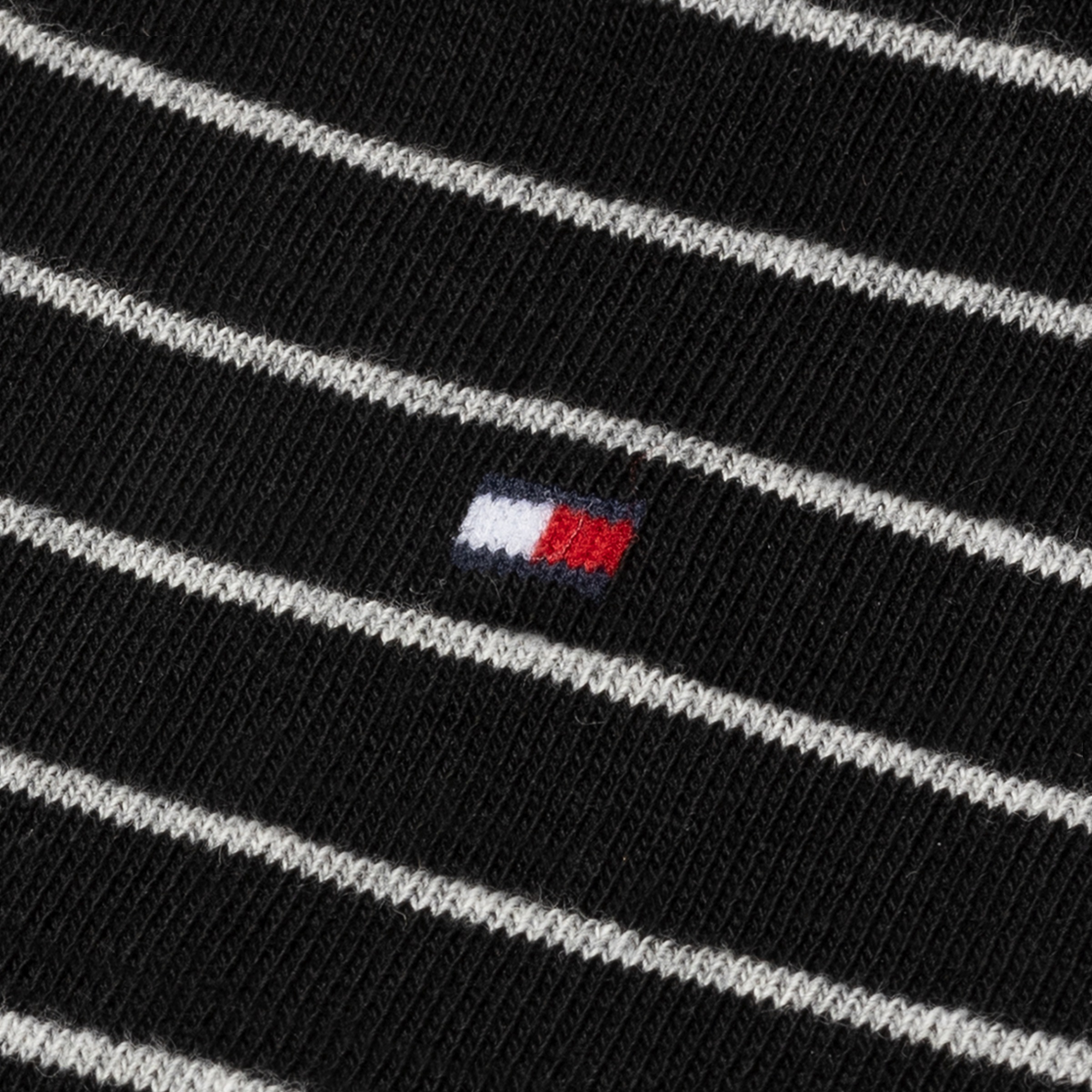 Tommy Hilfiger Socken »TH WOMEN SOCK 2P SMALL STRIPE«, (2 Paar), mit schmalem Rippenbündchen, meliert, gestreift