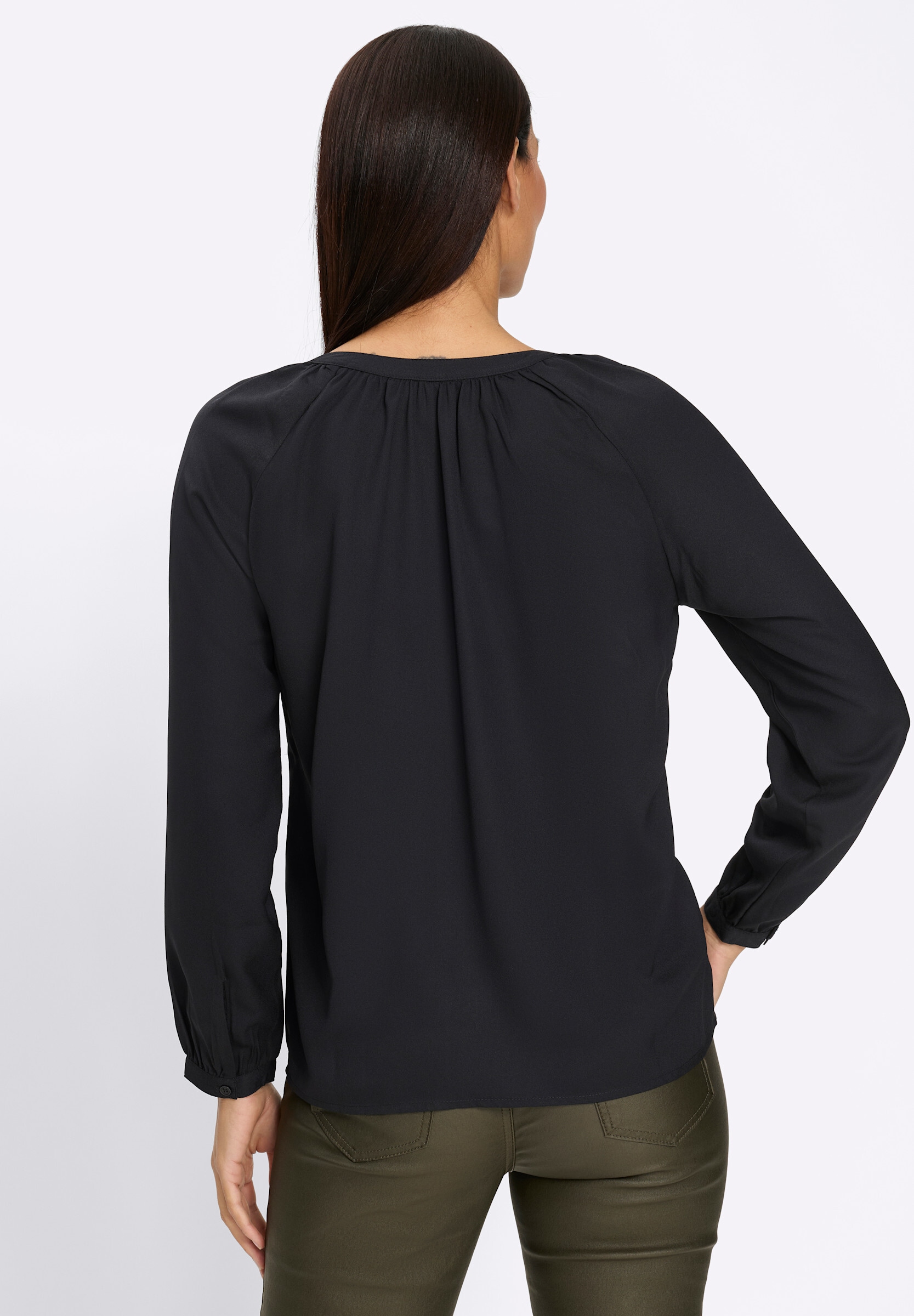 heine Schlupfbluse »Bluse Schlupfbluse mit Schriftzug«
