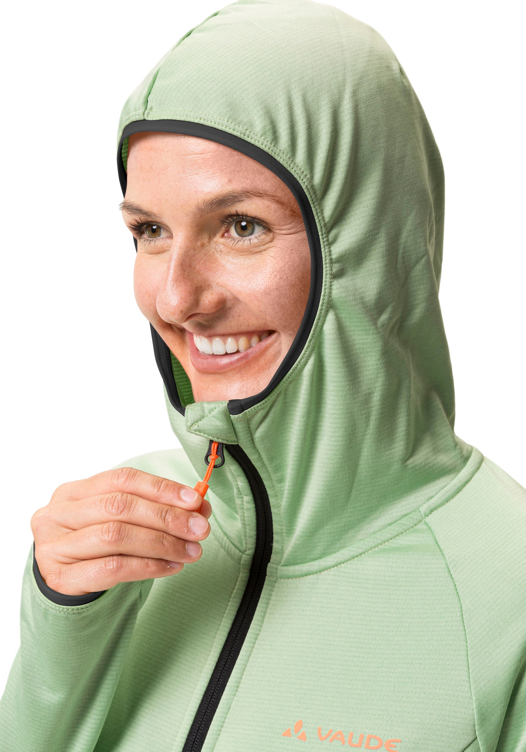 VAUDE Fleecejacke »WOMEN'S TEKOA FLEECE JACKET II«, (1 St.), mit Kapuze