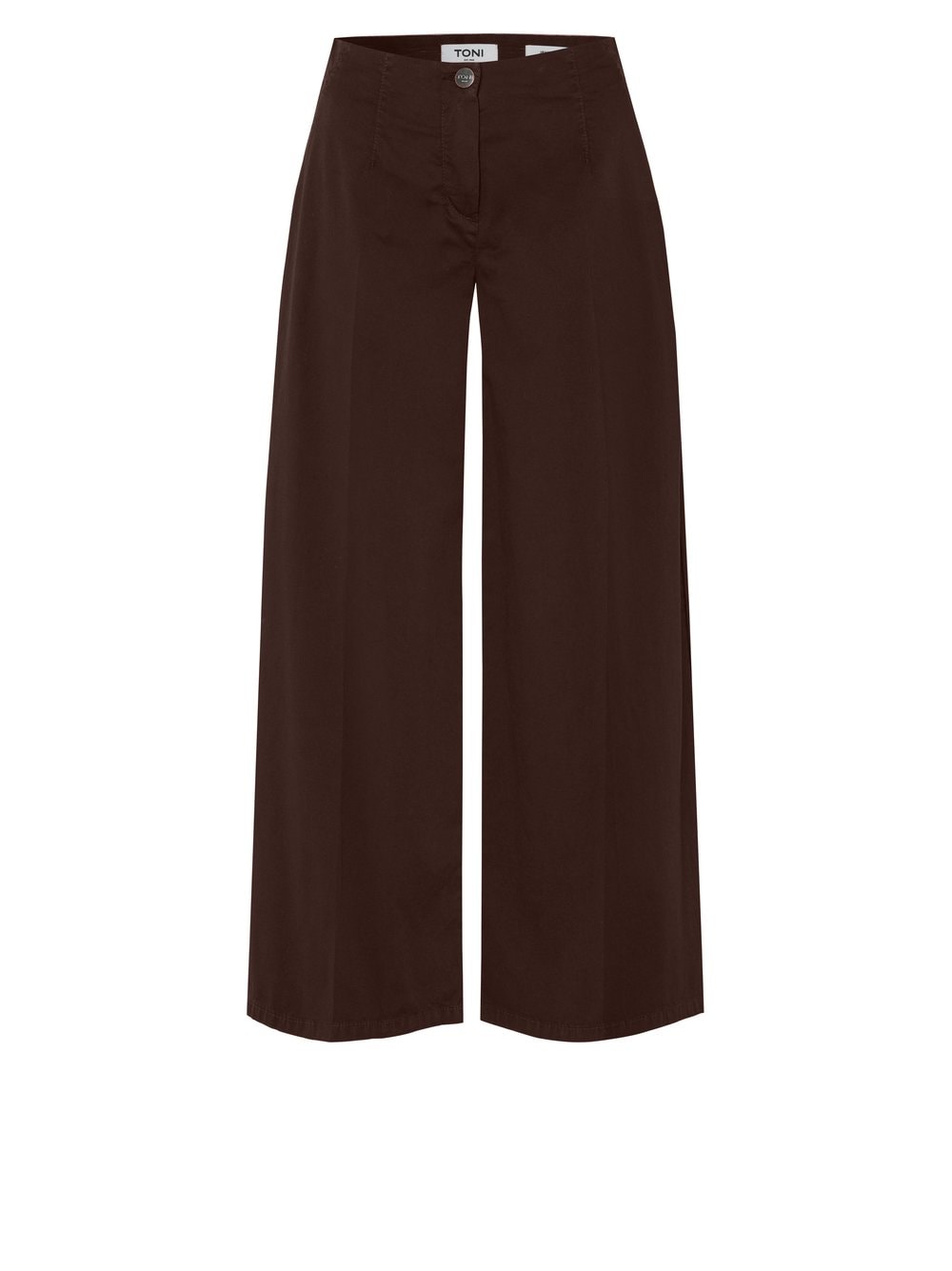 TONI Culotte  mit extra weitem Beinverlauf und Bügelfalte, Stretch