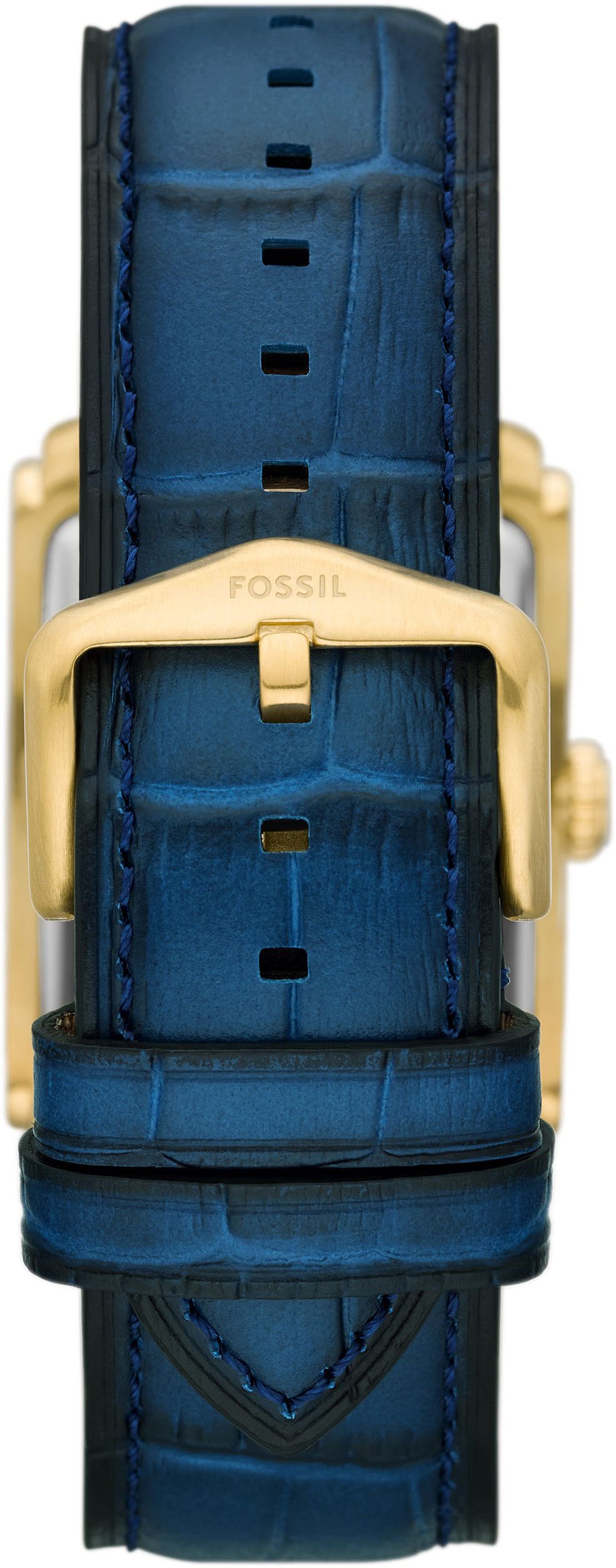 Fossil Quarzuhr »CARRAWAY«, Armbanduhr, Herrenuhr, Lederarmband, analog