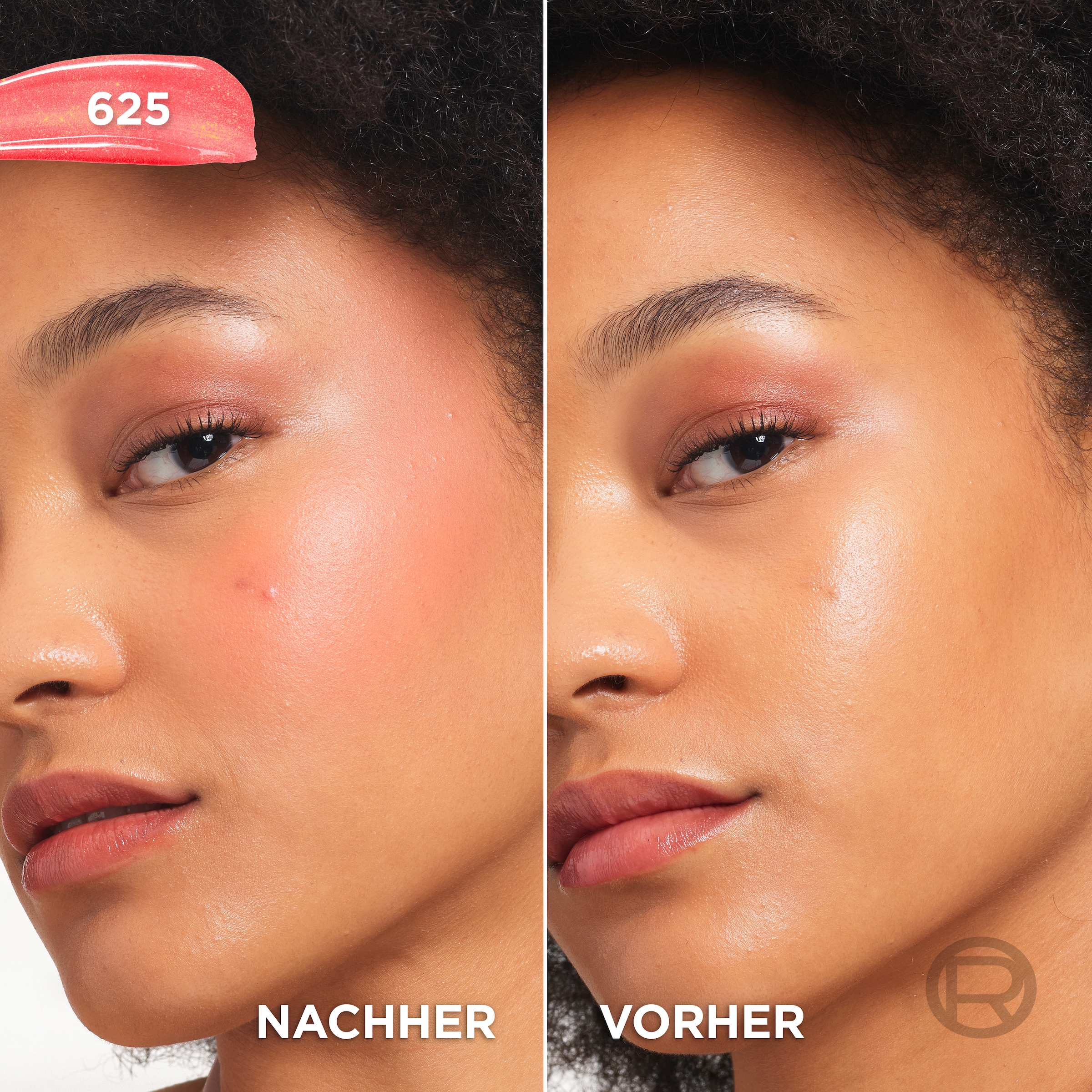 L'ORÉAL PARIS Rouge »LUMI LE LIQUID BLUSH GLOWY« schimmernde, intensive Farbe