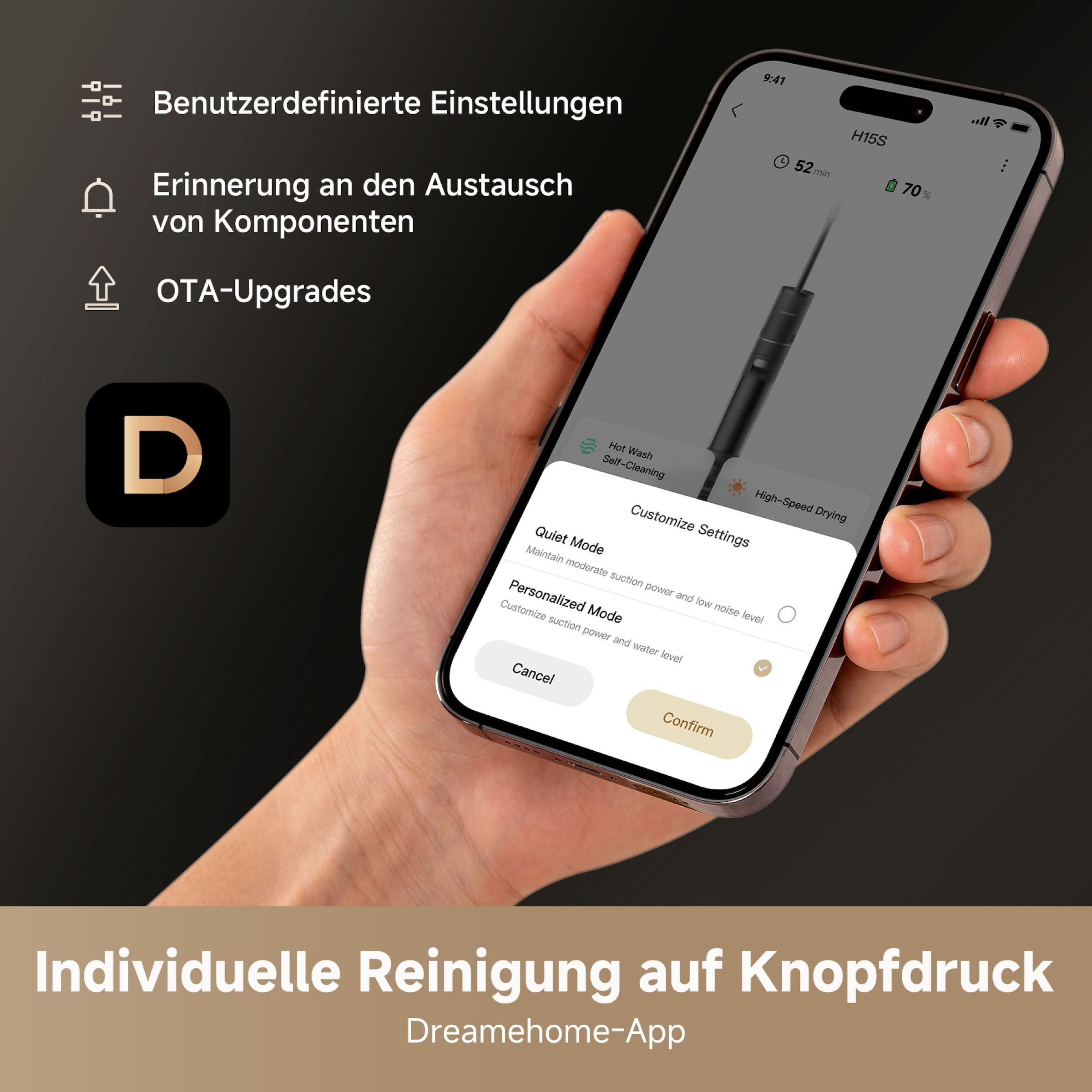 Dreame Nass-Trocken-Sauger »H15s«