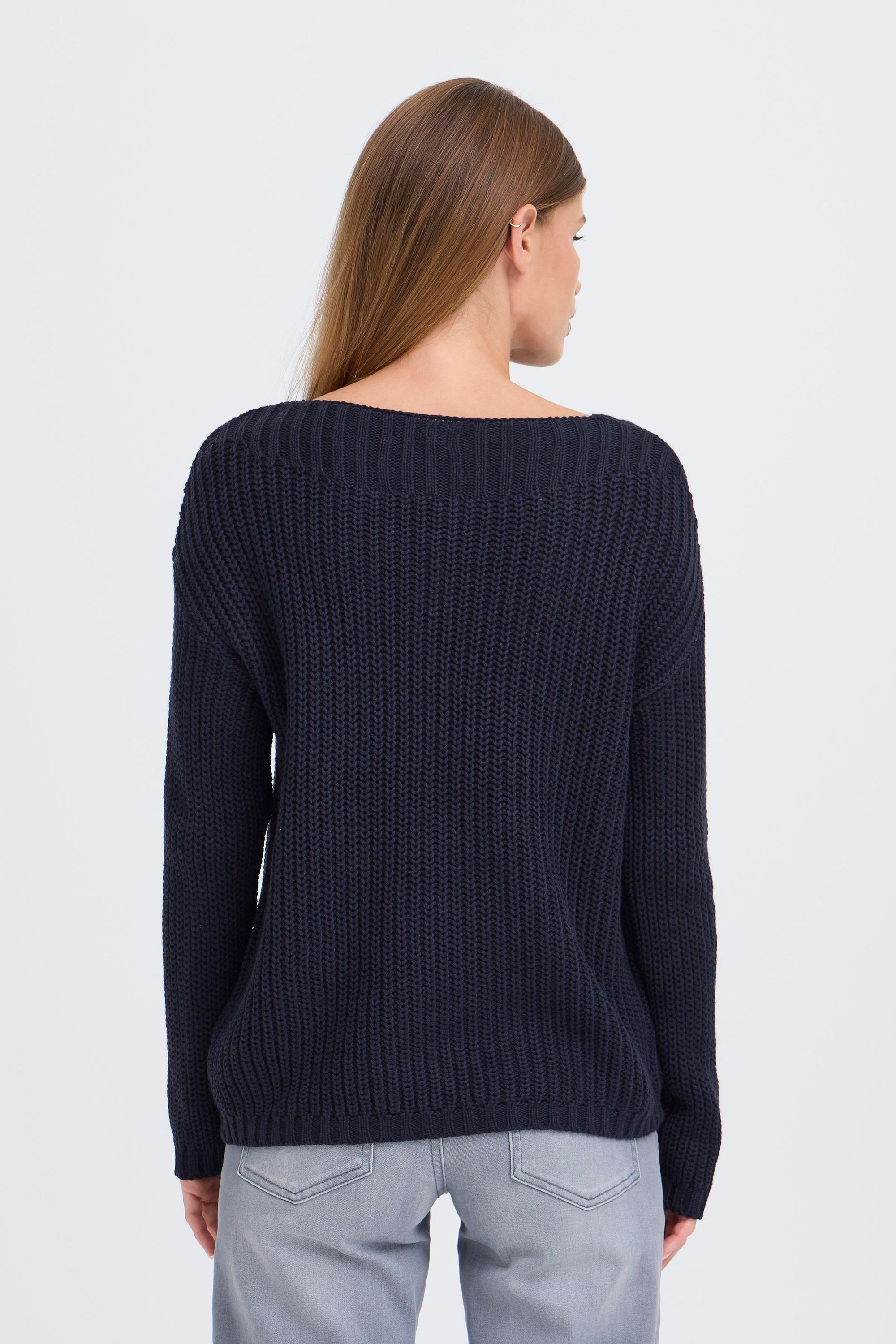 OXMO Strickfleece-Pullover »Strickpullover OXFKANNA«