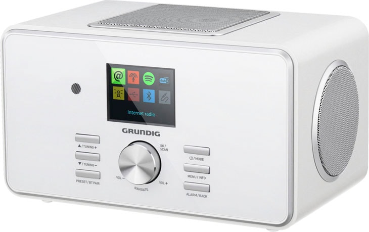 Grundig Digitalradio (DAB+) »DTR 6000 X«, (Bluetooth-WLAN Digitalradio (DAB+)-FM-Tuner mit RDS-Internetradio 28 W)