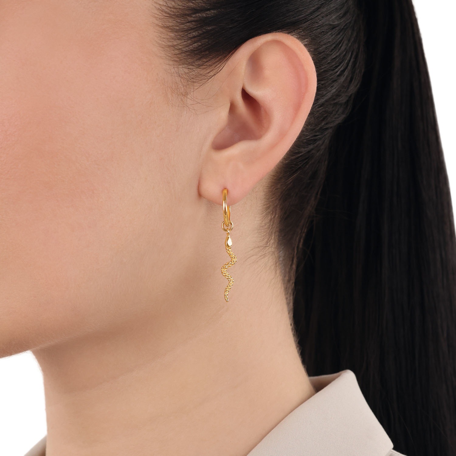 Amor Charm-Einhänger »Schlangen-Optik, 2038464«