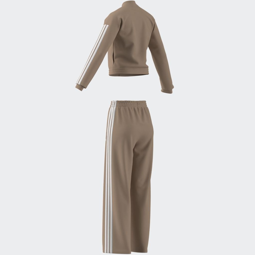 adidas Sportswear Trainingsanzug »W TEAMSPORT TS«, (2 tlg.), Jacke schmal geschnitten; Hose regulär geschnitten, hoher Bund
