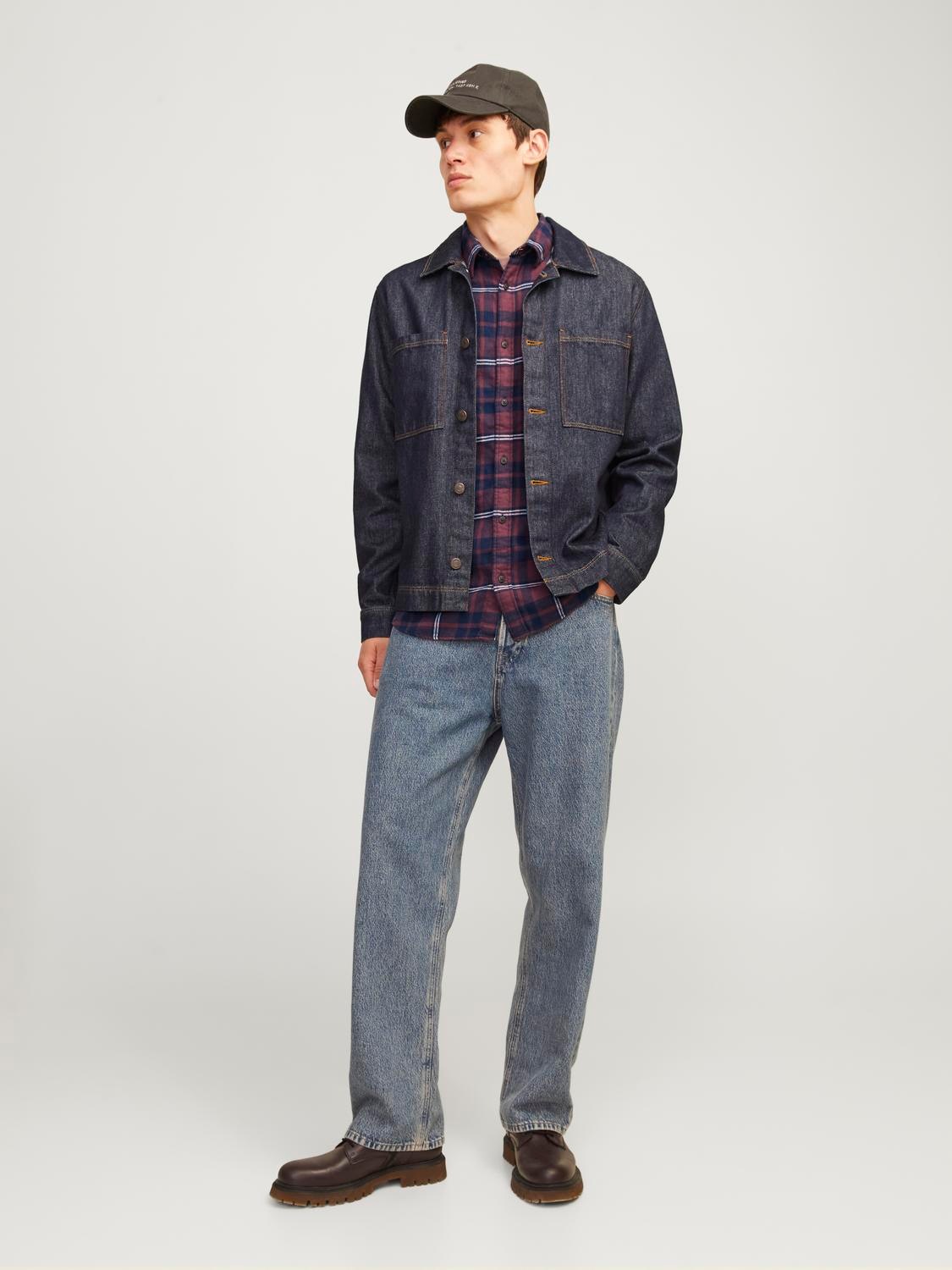 Jack & Jones Langarmhemd »JJJOSHUA FALL FLANNEL SHIRT LS«